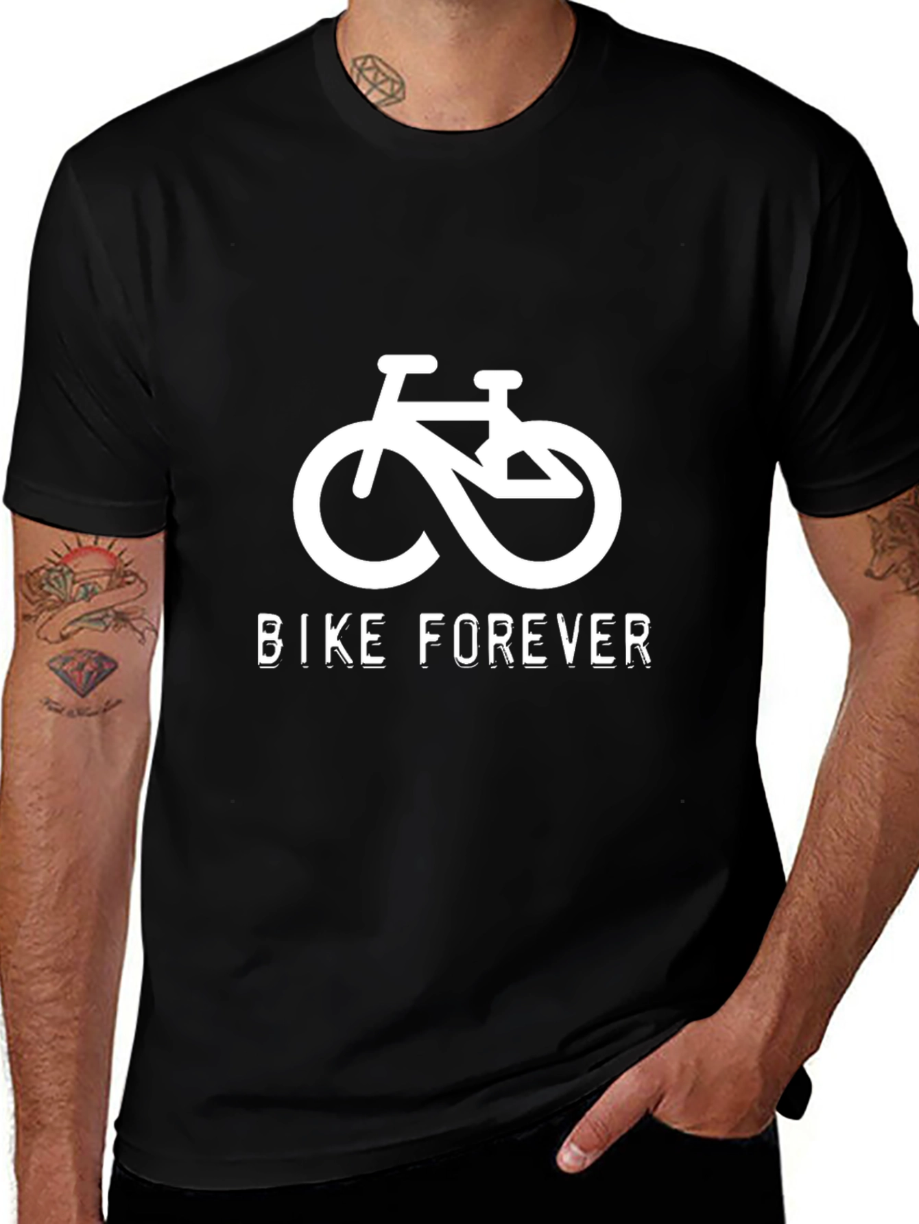 Bike Forever Graphic T-Shirt - Ride in Style!