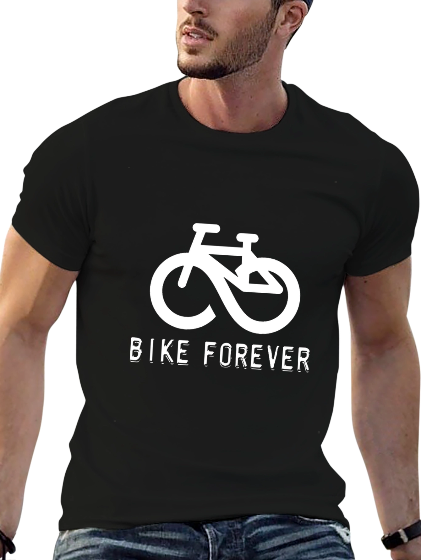 Bike Forever Graphic T-Shirt - Ride in Style!