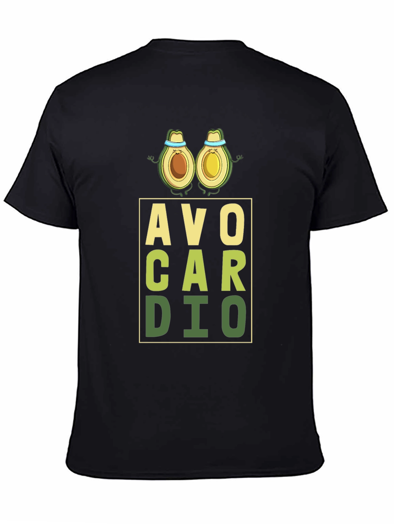 Avo Cardio T-Shirt - Workout Avocado Pun Tee