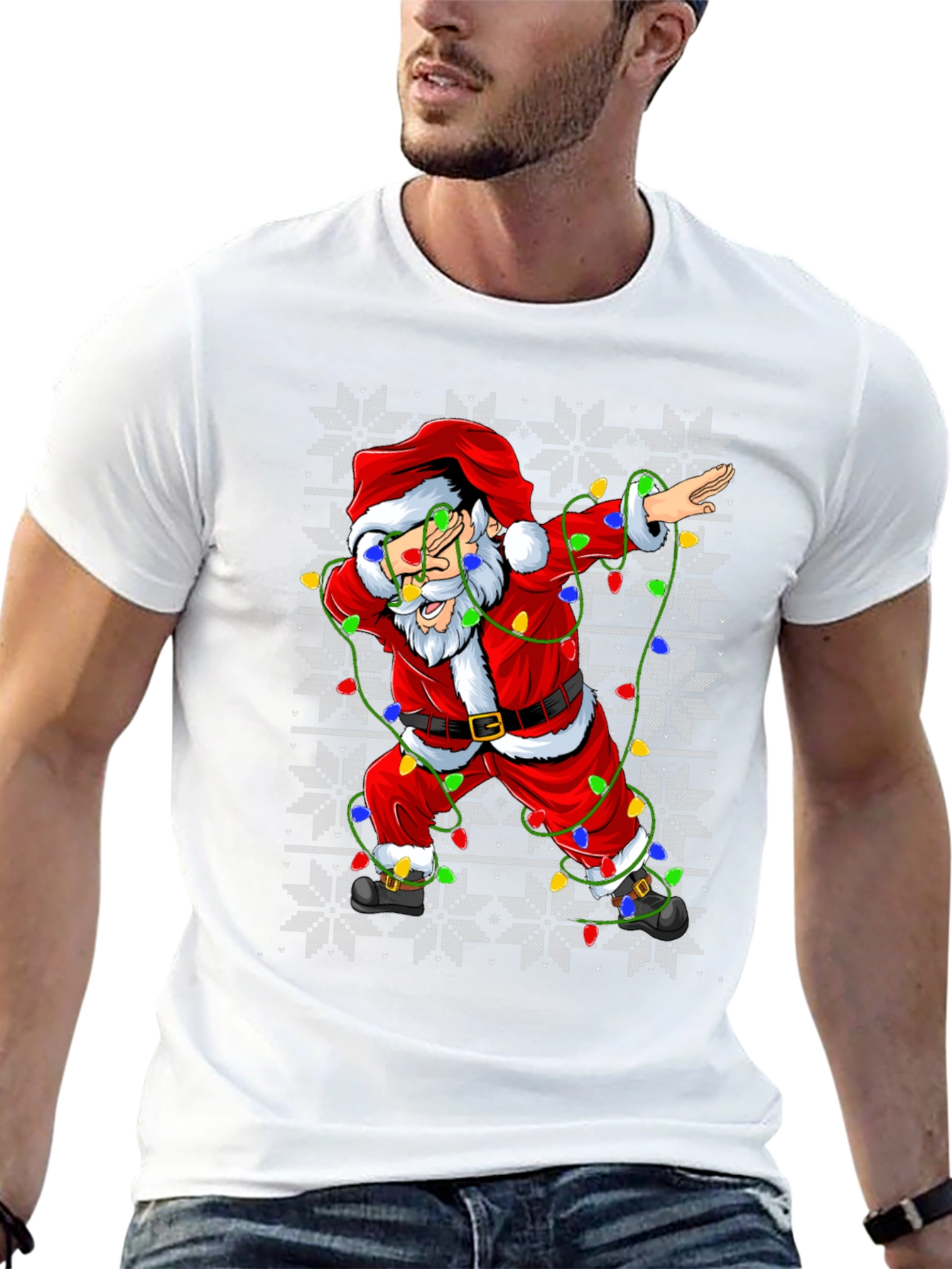 Dabbing Santa Christmas T-Shirt
