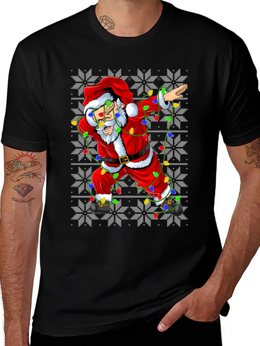 Dabbing Santa Christmas T-Shirt