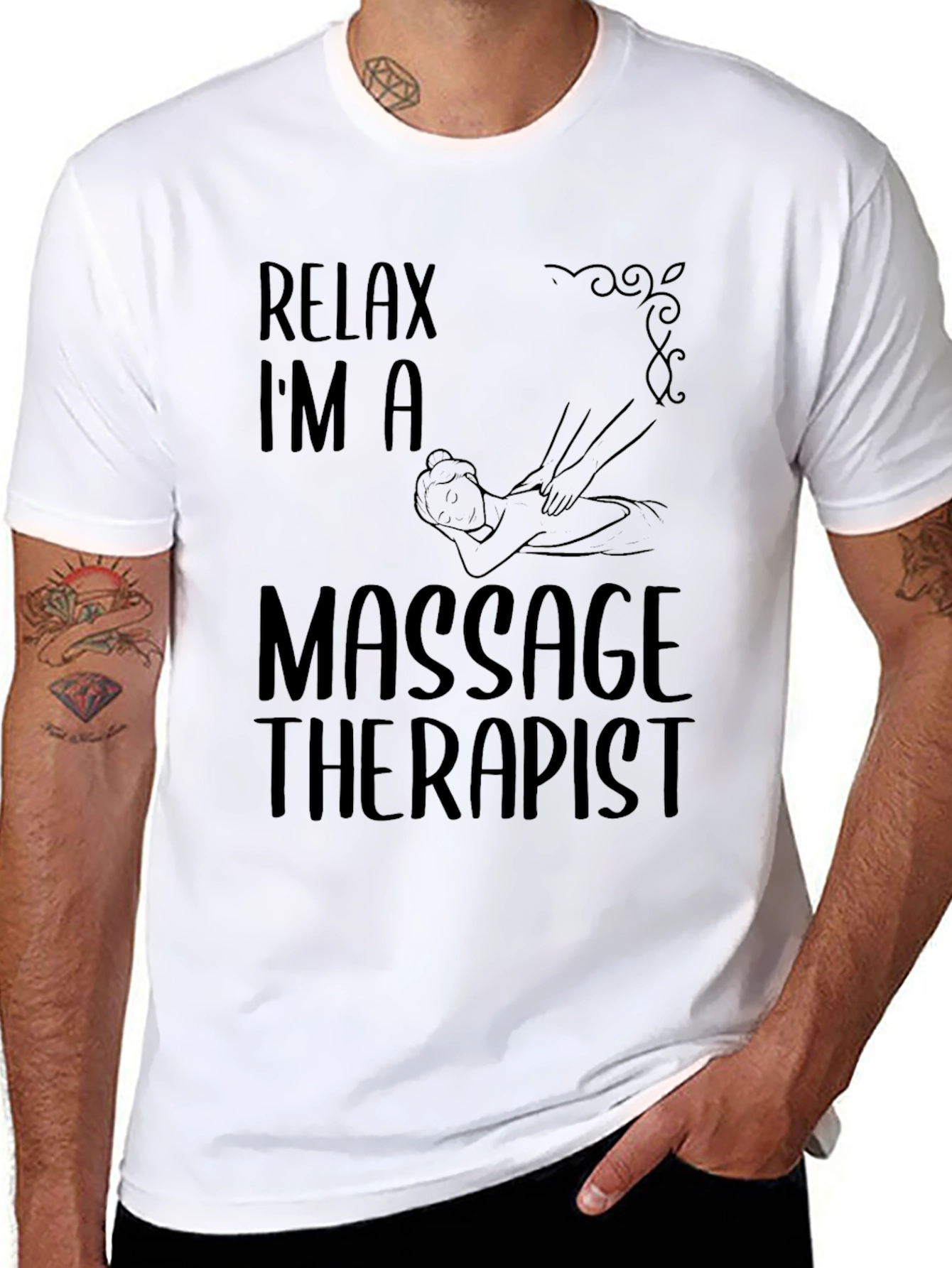 Relax Im a Massage Therapist T-Shirt