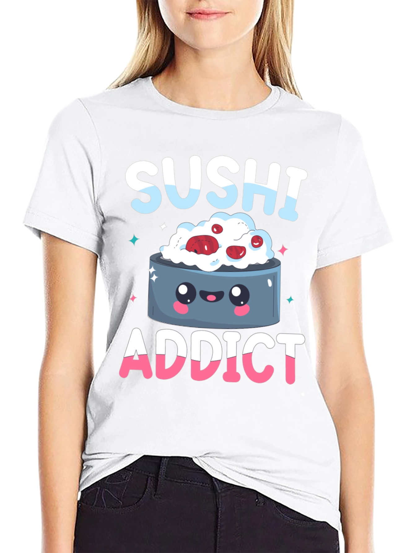 Sushi Addict Graphic Tee