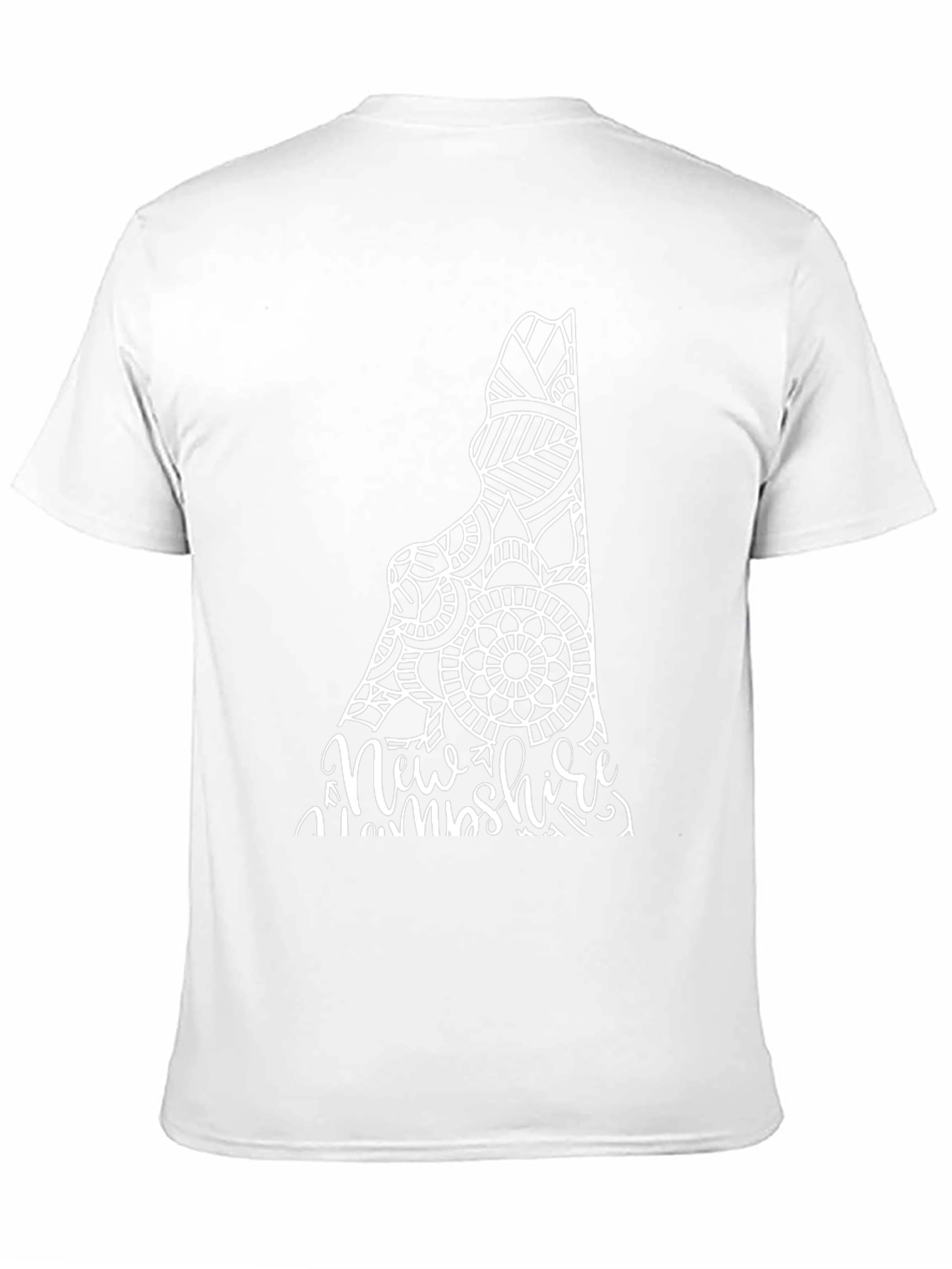 New Hampshire Mandala State T-Shirt