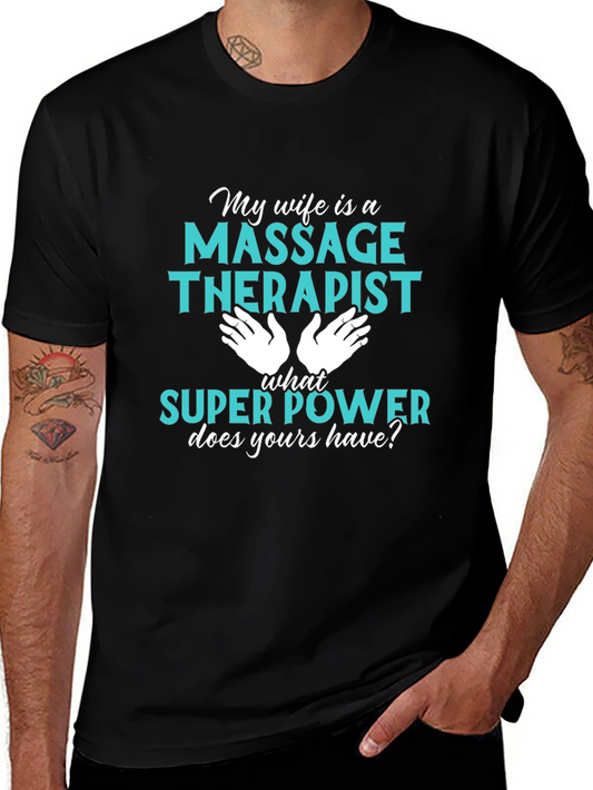 Massage Therapist Superpower T-Shirt