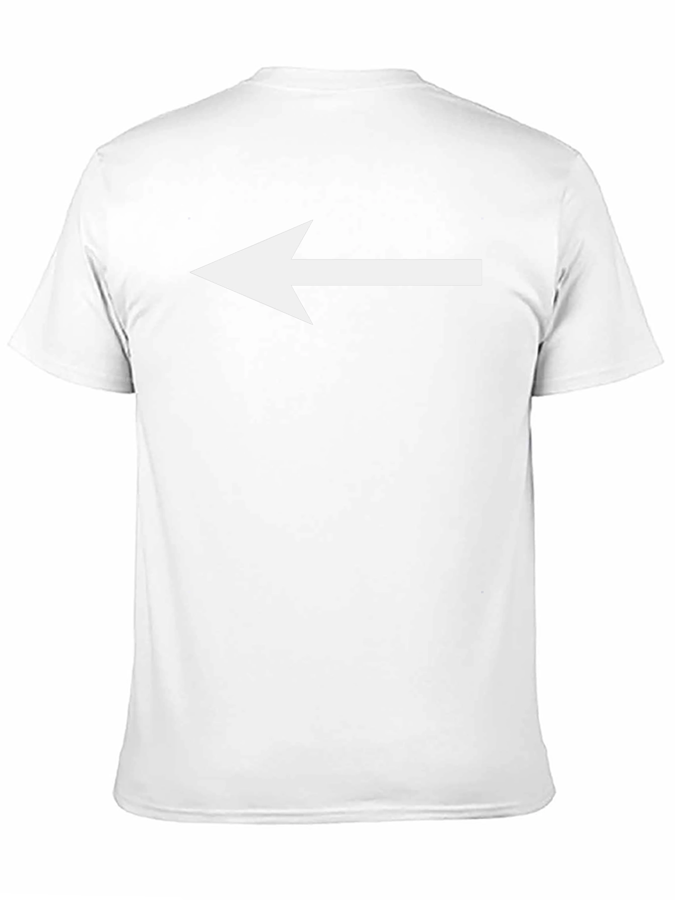 Left Arrow Black T-Shirt - Point the Way!