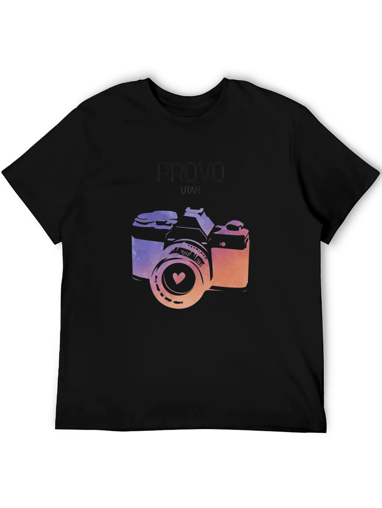 Provo Utah Camera Graphic T-Shirt