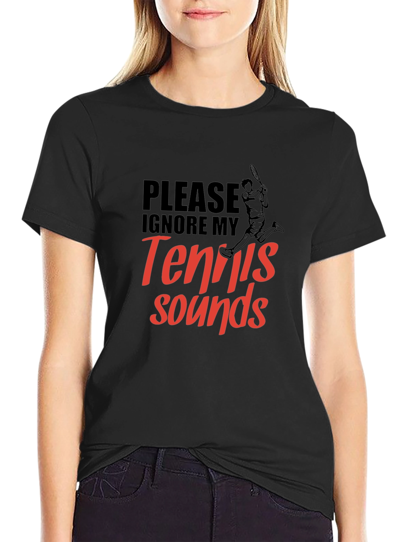 Funny Tennis Player T-Shirt