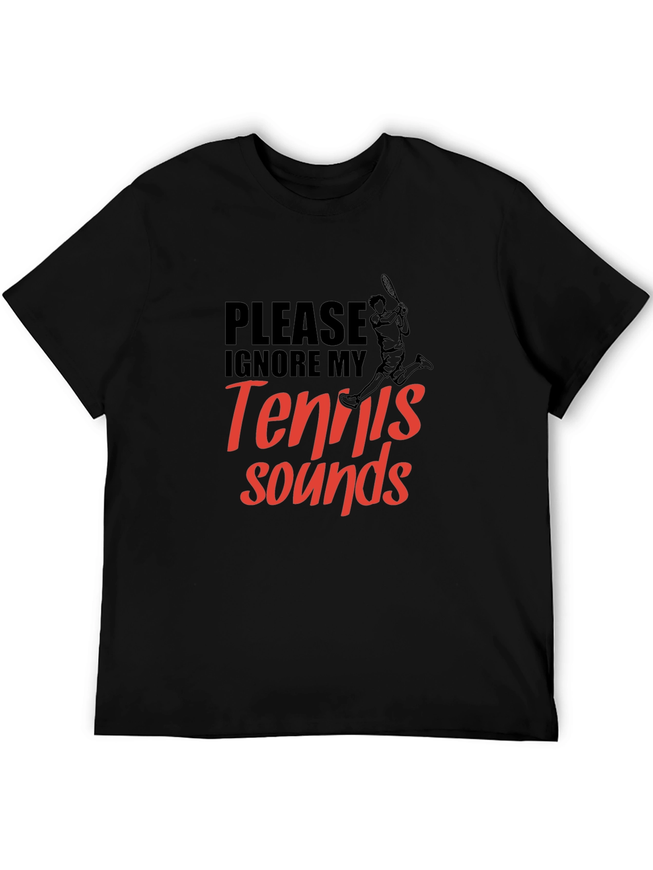 Funny Tennis Player T-Shirt