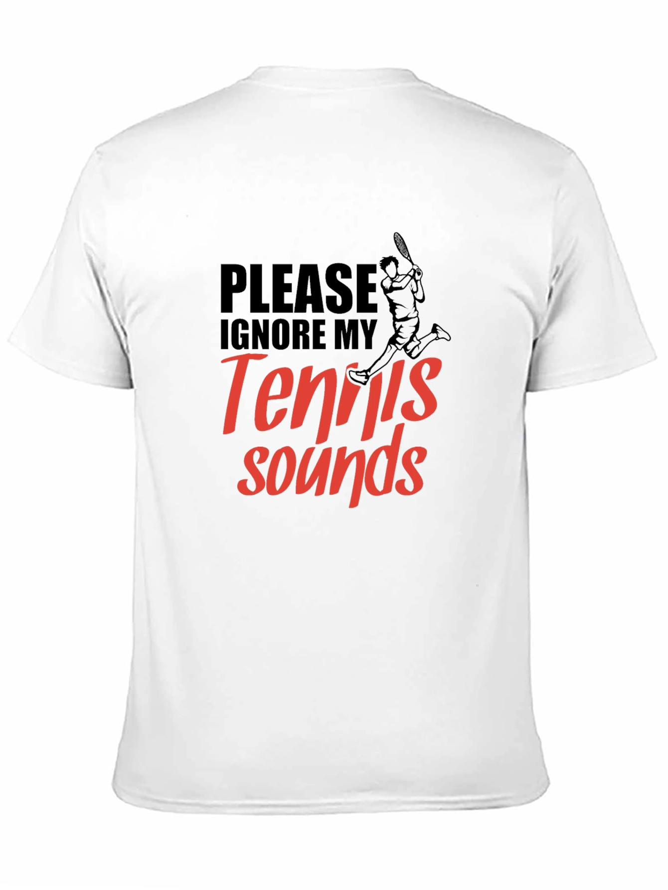 Funny Tennis Player T-Shirt