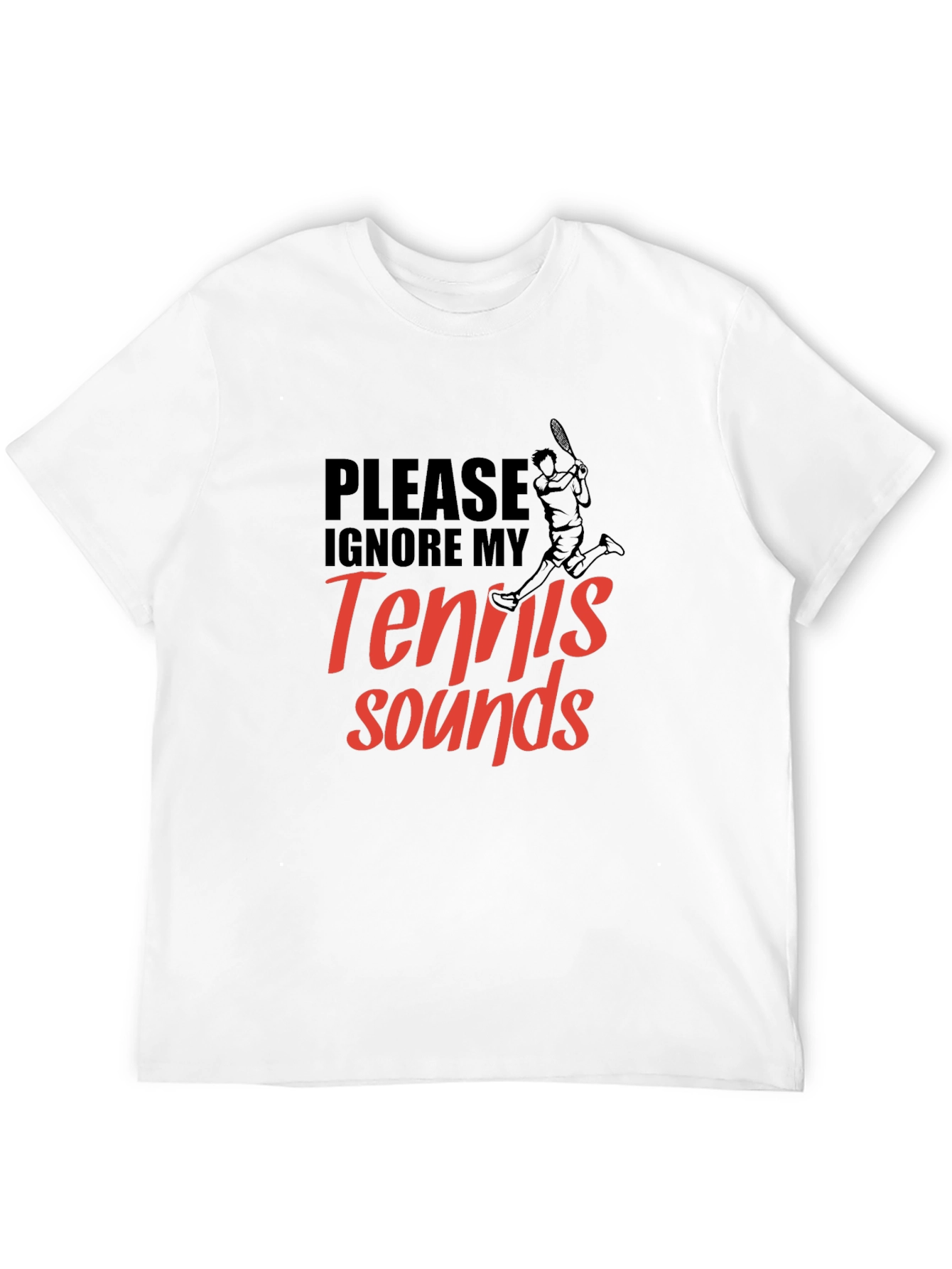 Funny Tennis Player T-Shirt