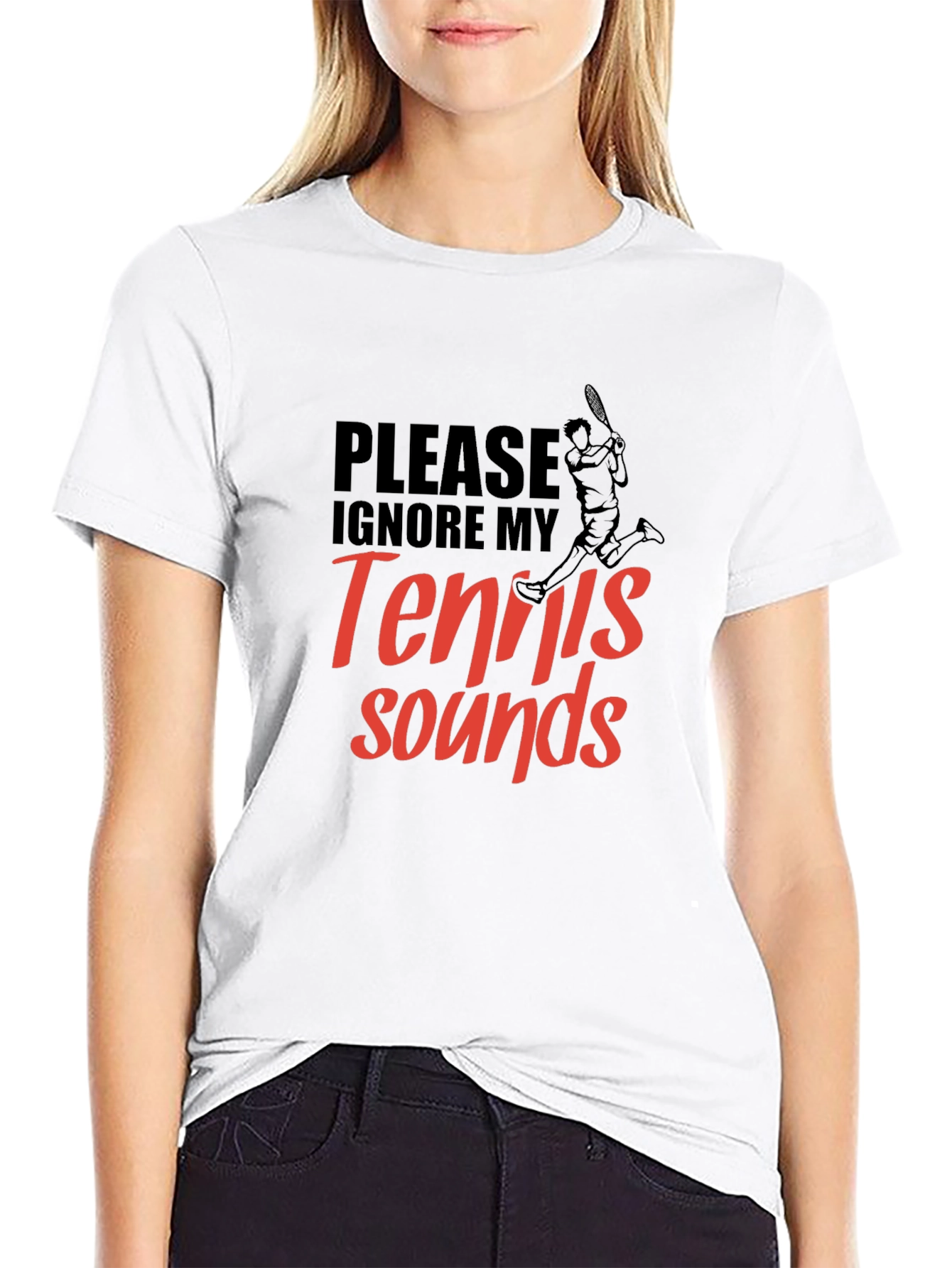 Funny Tennis Player T-Shirt