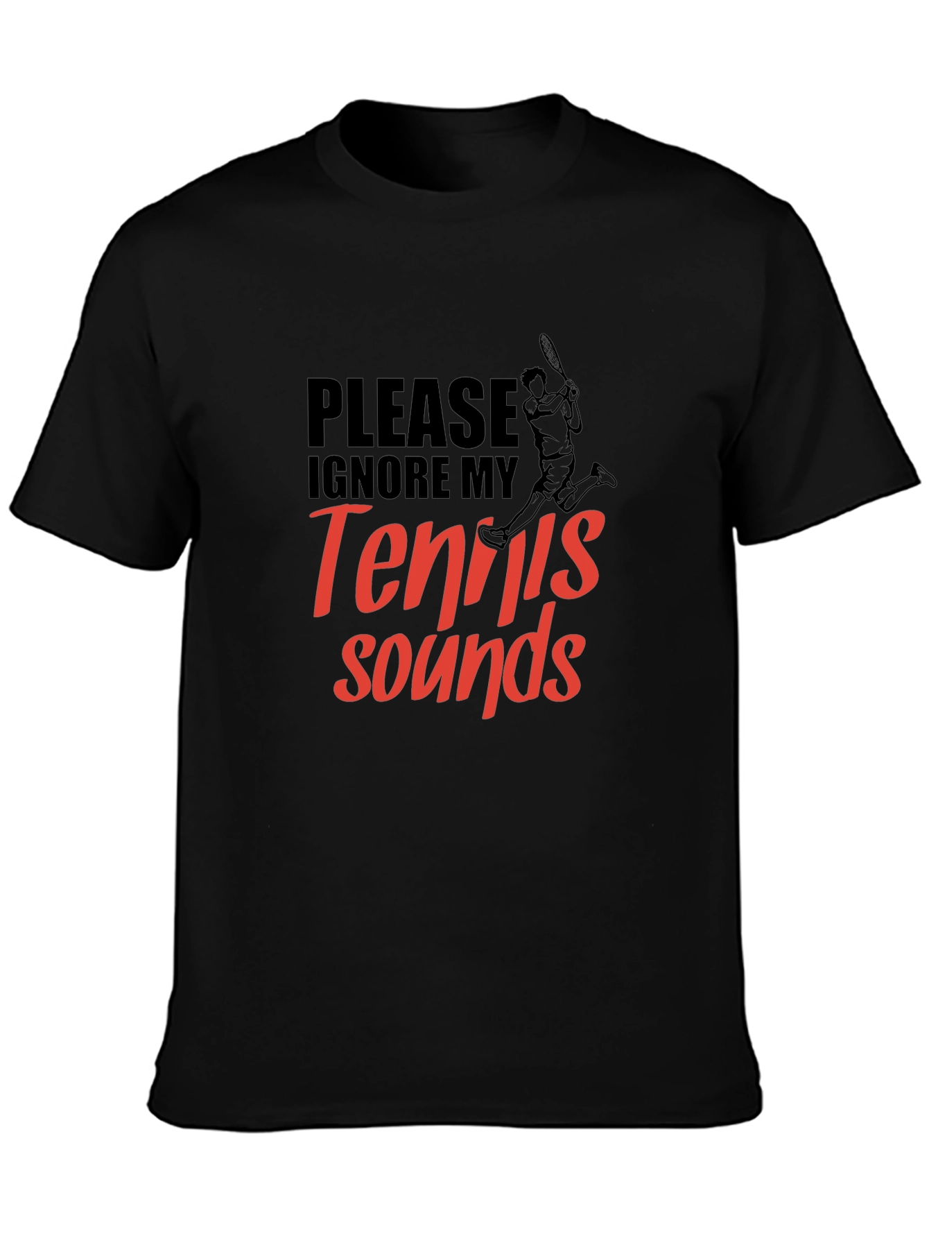 Funny Tennis Player T-Shirt