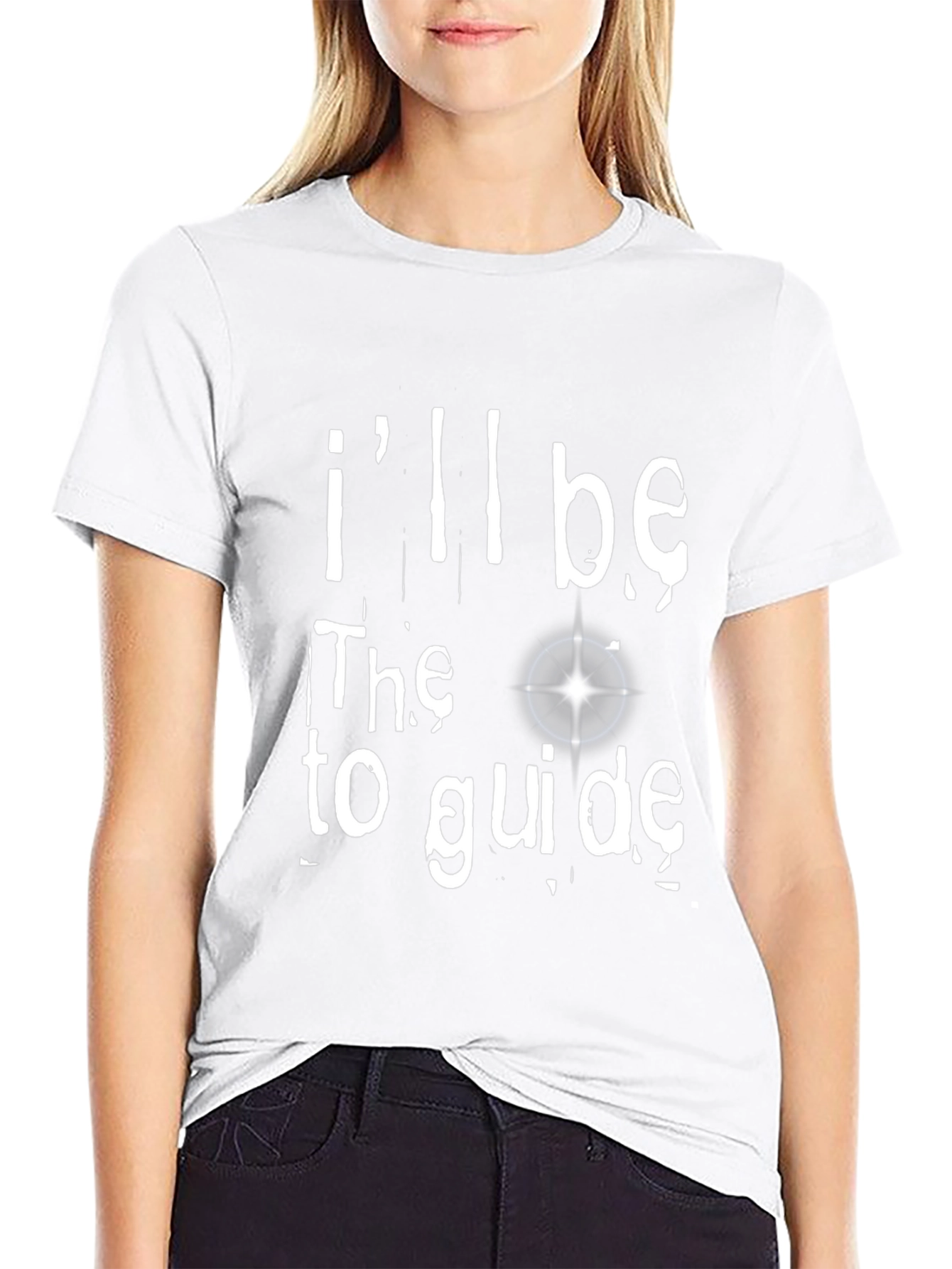 Ill Be the Light to Guide You Black Tee