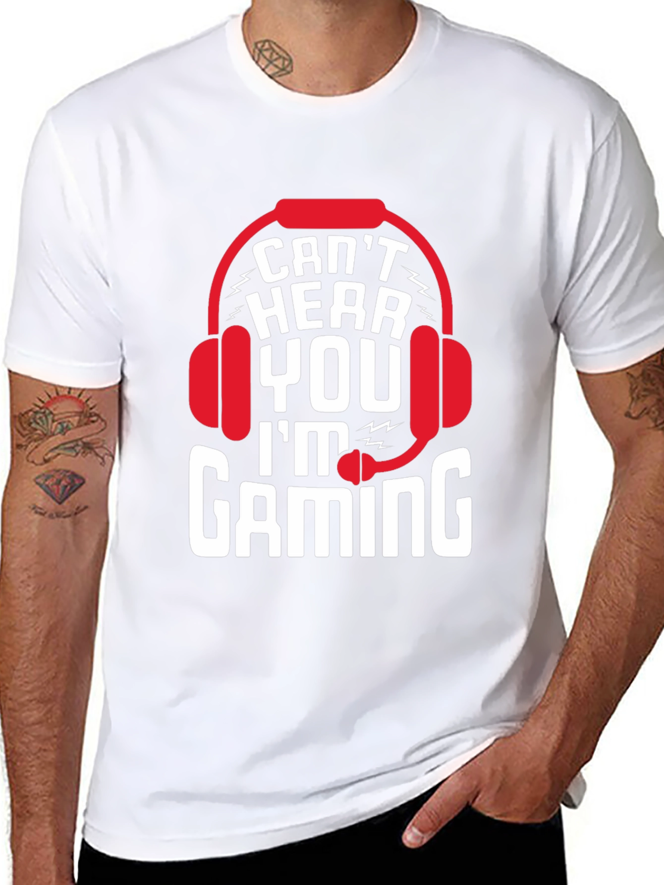 Cant Hear You Im Gaming T-Shirt