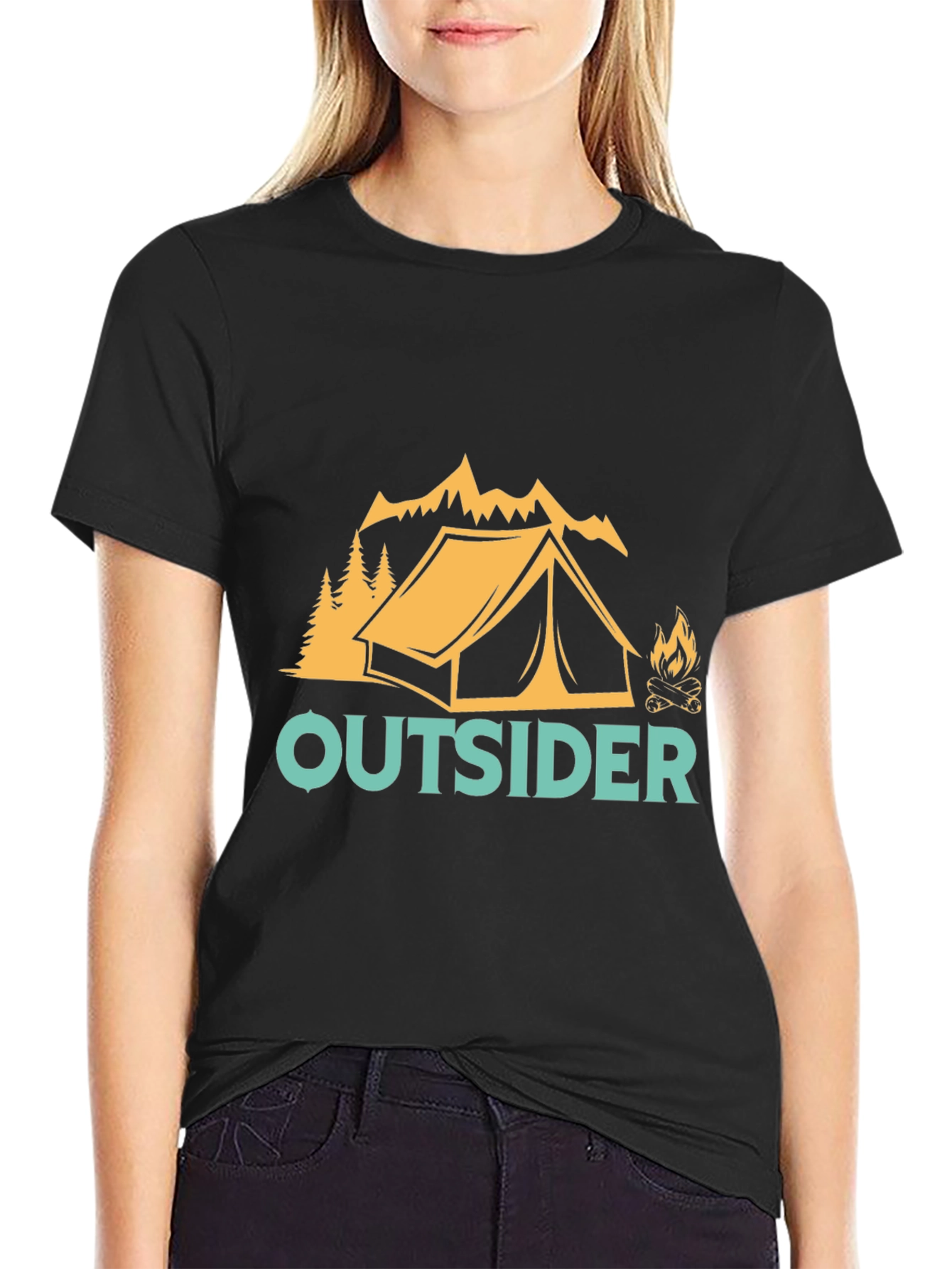 Outsider Camping Graphic Tee