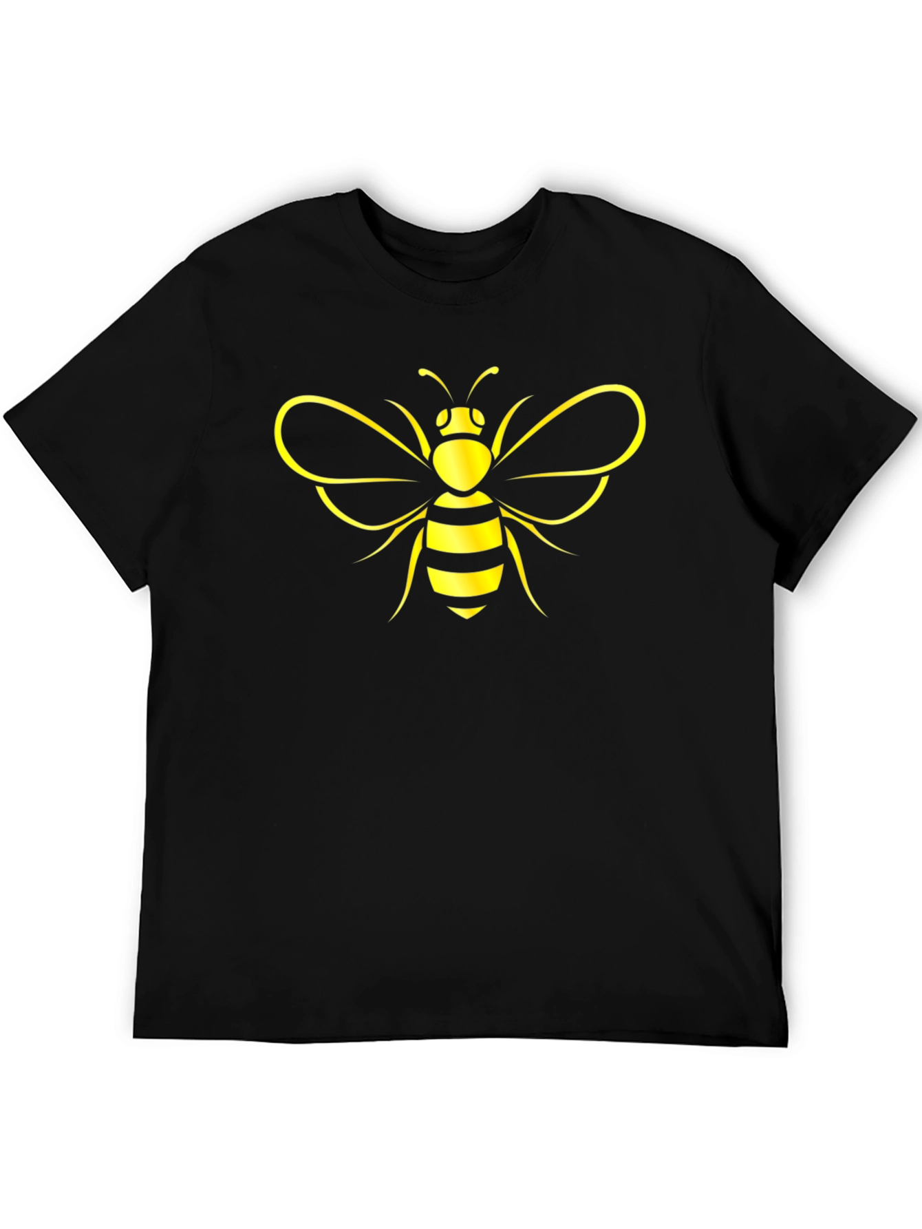 Bee Graphic Black T-Shirt