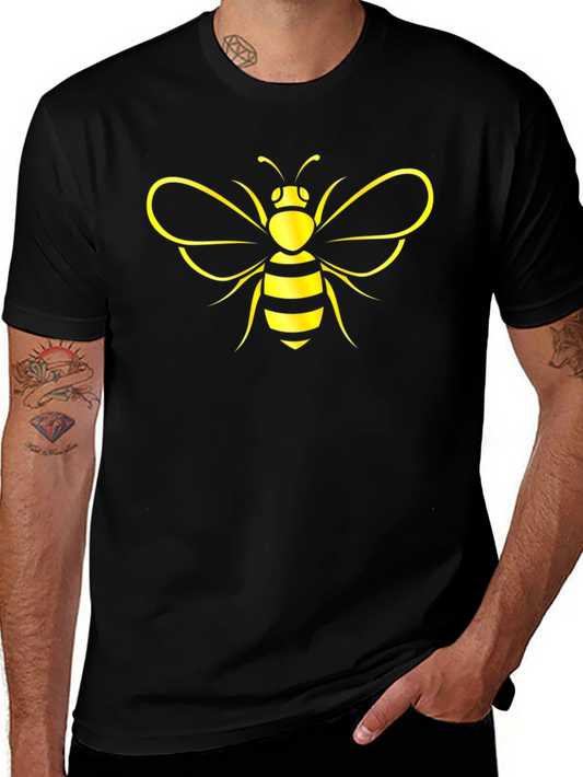 Bee Graphic Black T-Shirt