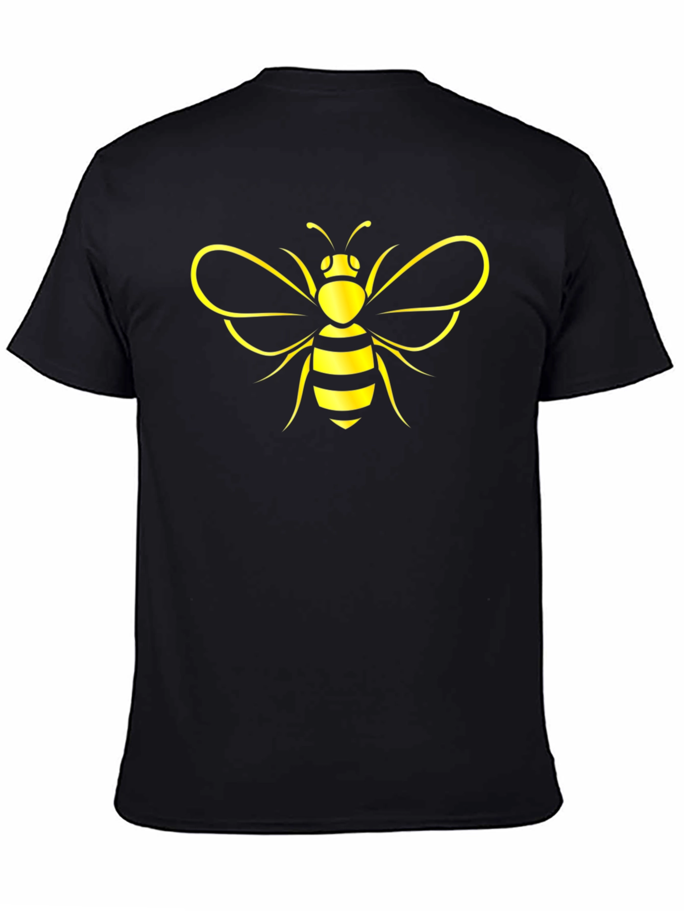Bee Graphic Black T-Shirt