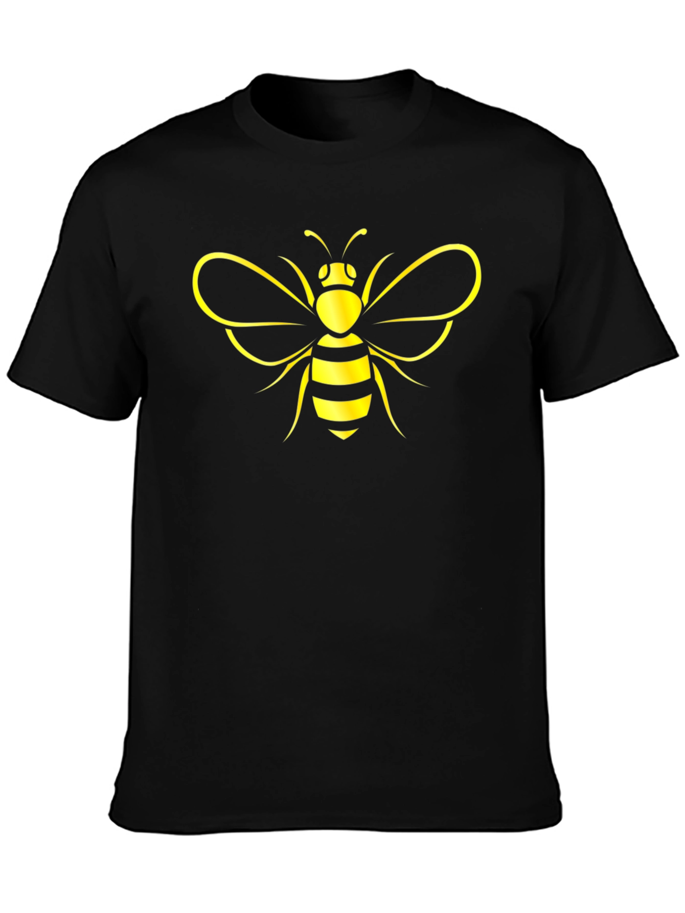 Bee Graphic Black T-Shirt