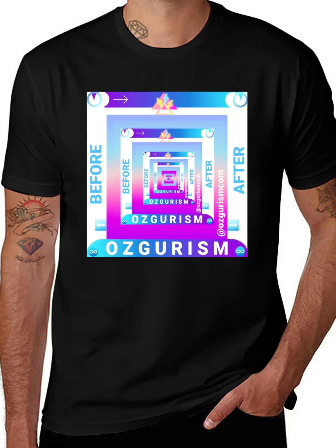 Ozgurism Recursive Graphic T-Shirt