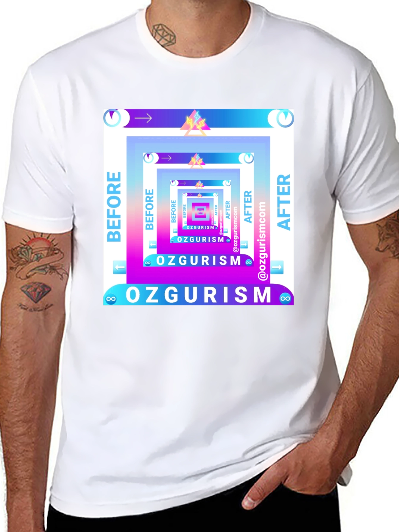 Ozgurism Recursive Graphic T-Shirt