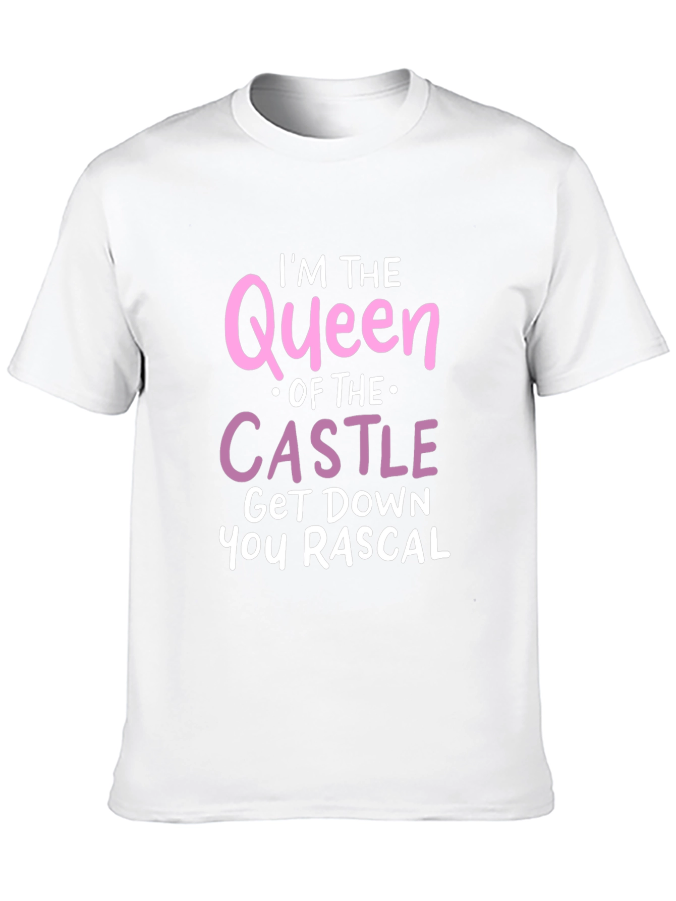 Queen of The Castle Funny Graphic Tee