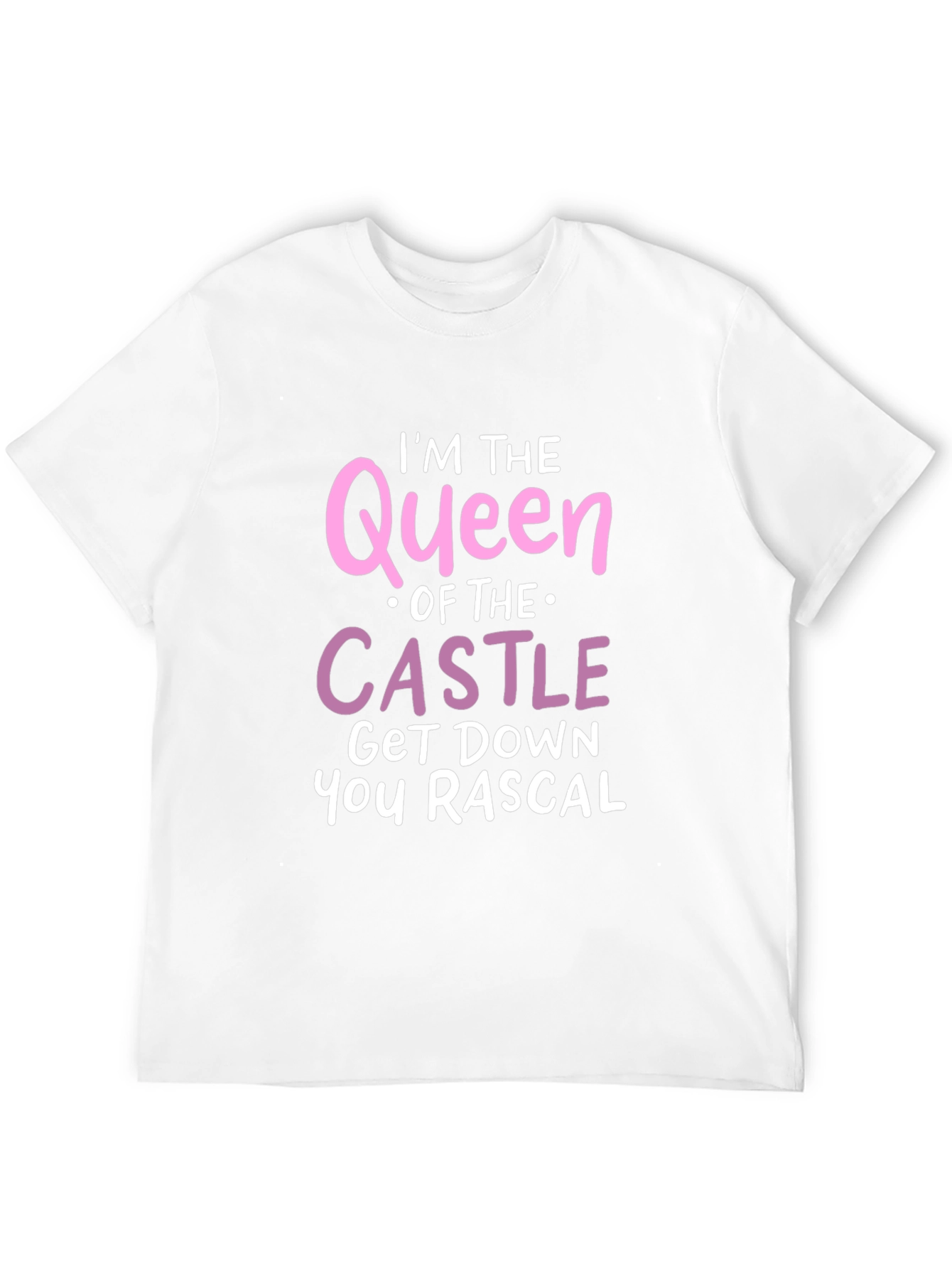 Queen of The Castle Funny Graphic Tee