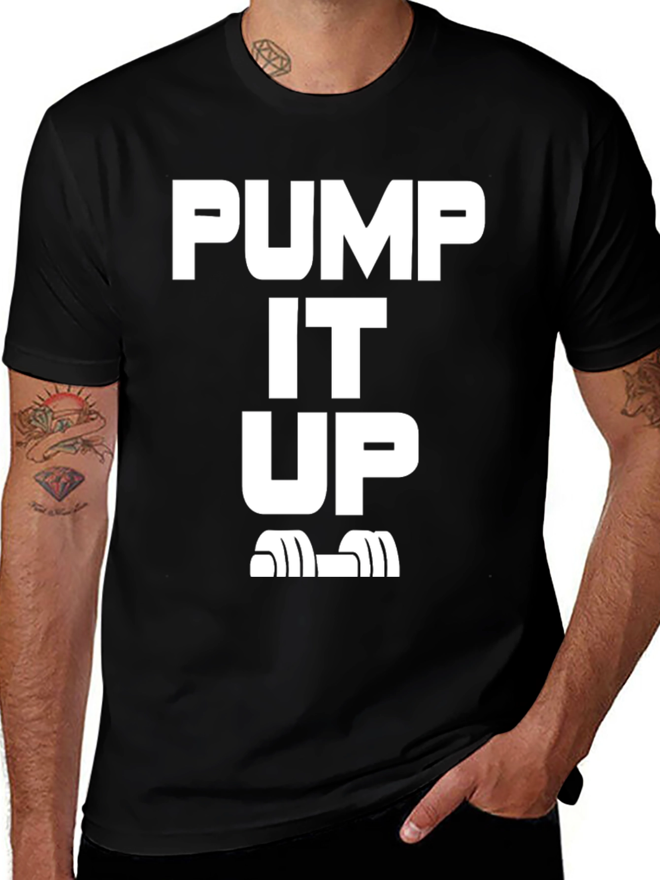 Pump It Up T-Shirt | Workout Gym Tee