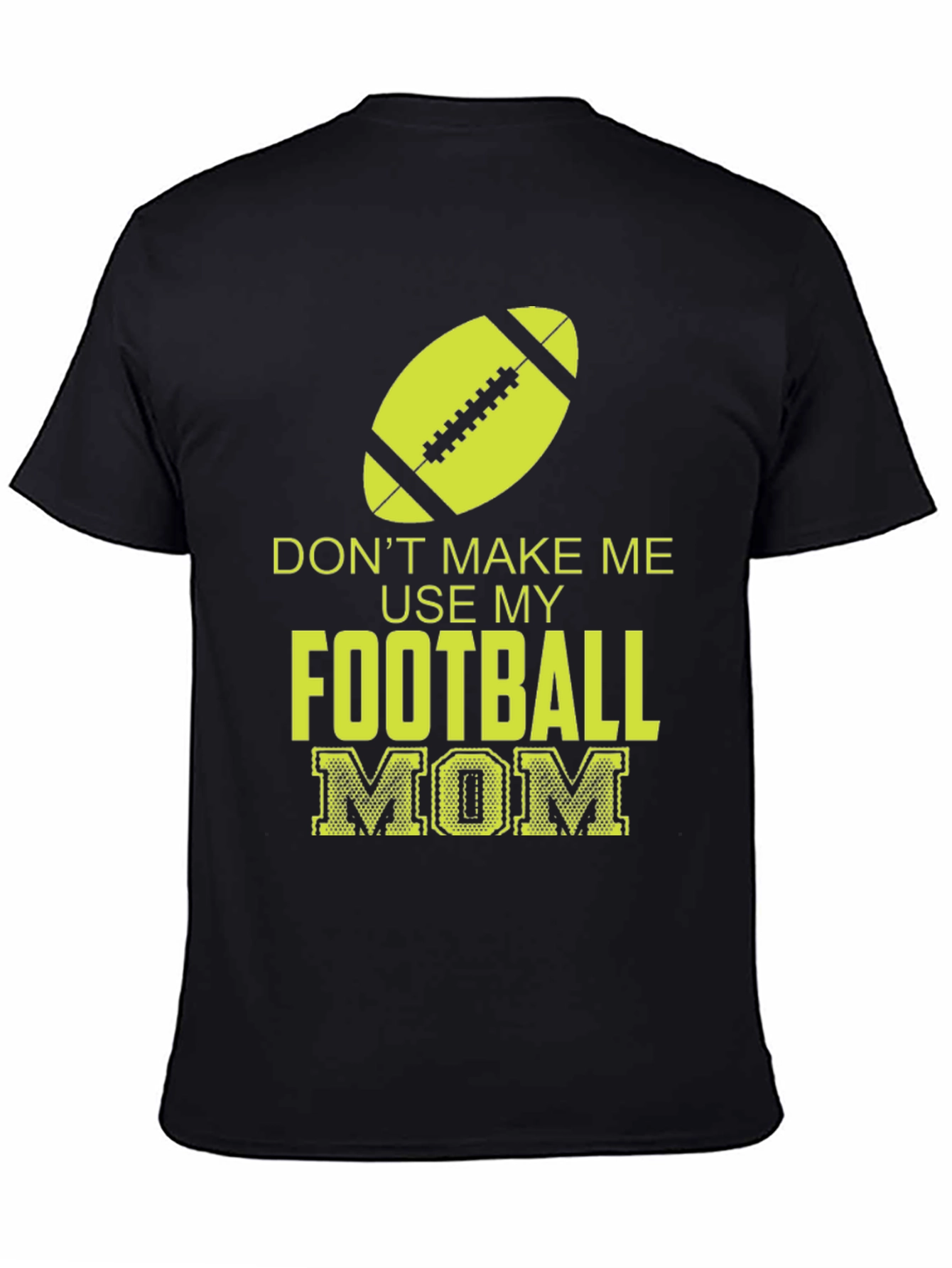 Football Mom Graphic T-Shirt - Sporty & Stylish