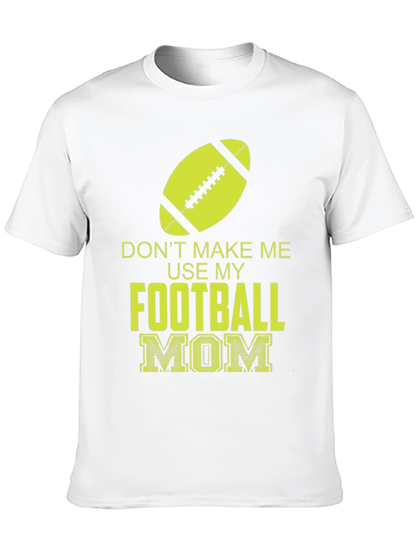 Football Mom Graphic T-Shirt - Sporty & Stylish