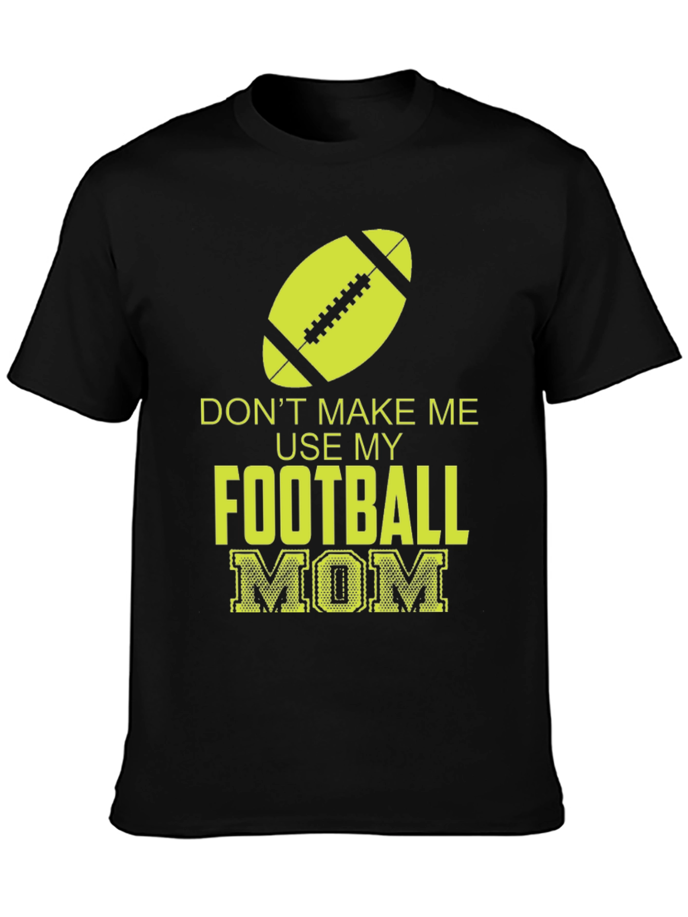 Football Mom Graphic T-Shirt - Sporty & Stylish