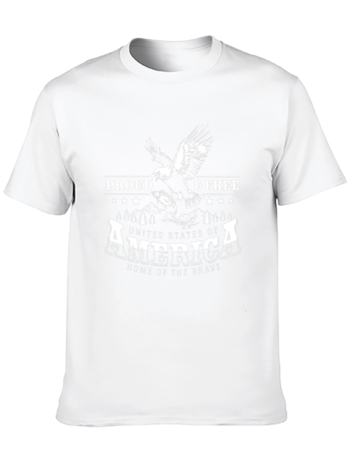 Proud & Free USA Eagle Graphic Tee
