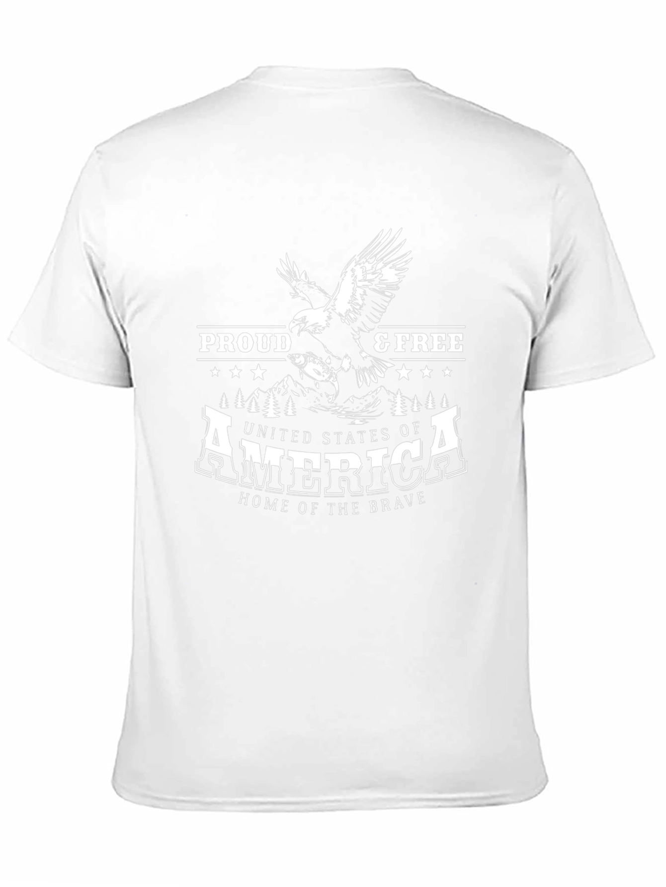 Proud & Free USA Eagle Graphic Tee