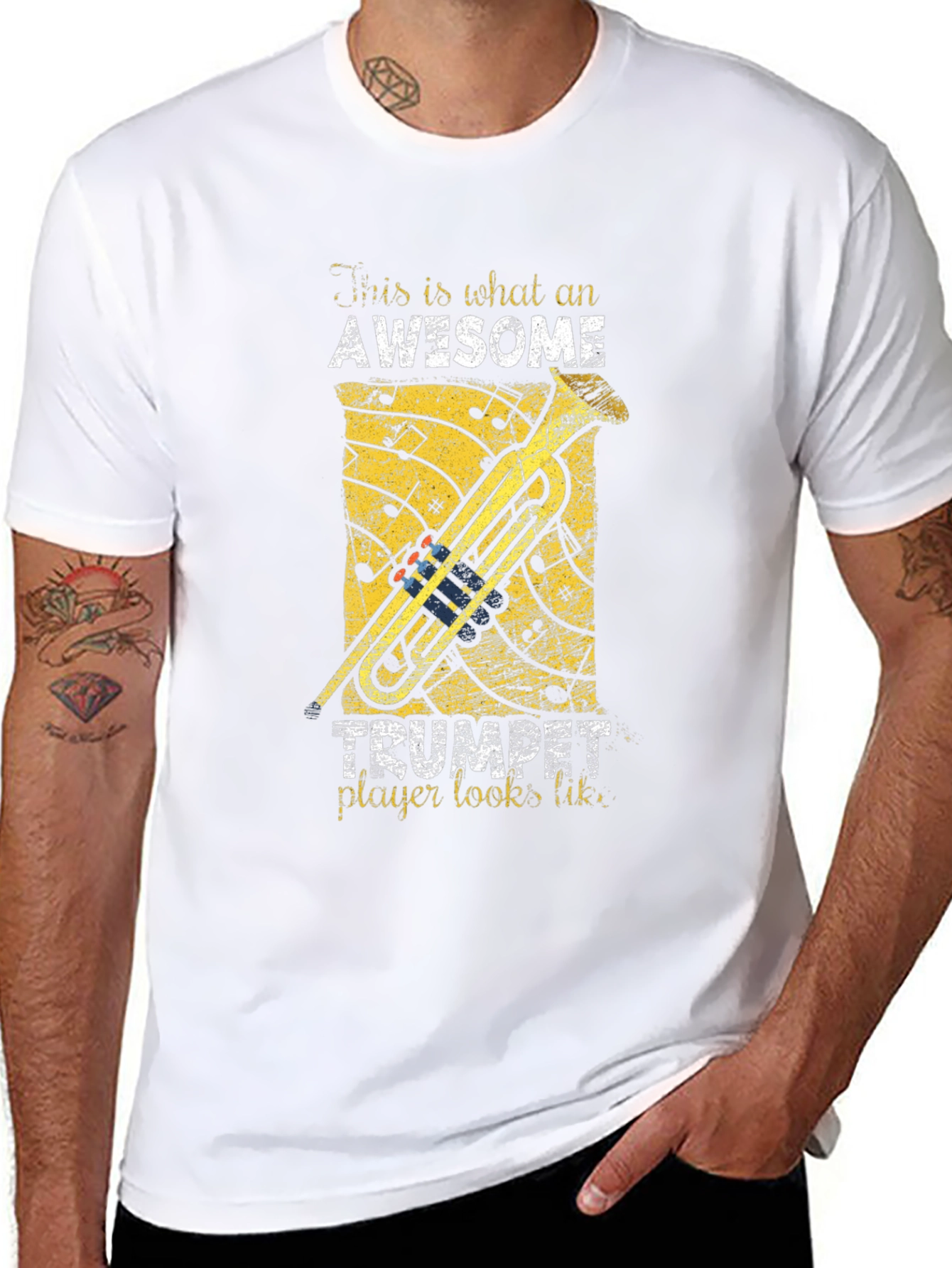 Awesome Trumpet Player T-Shirt