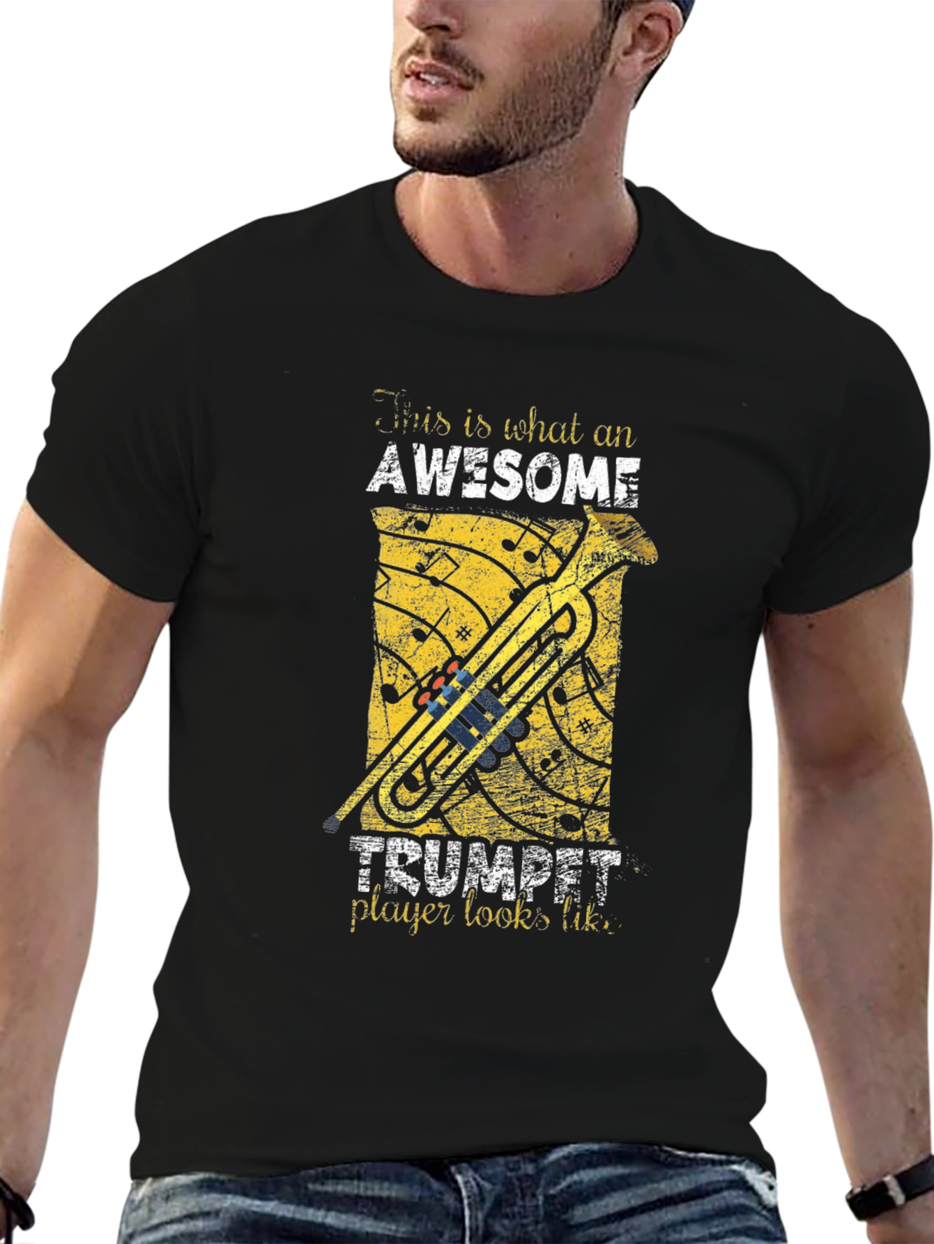 Awesome Trumpet Player T-Shirt