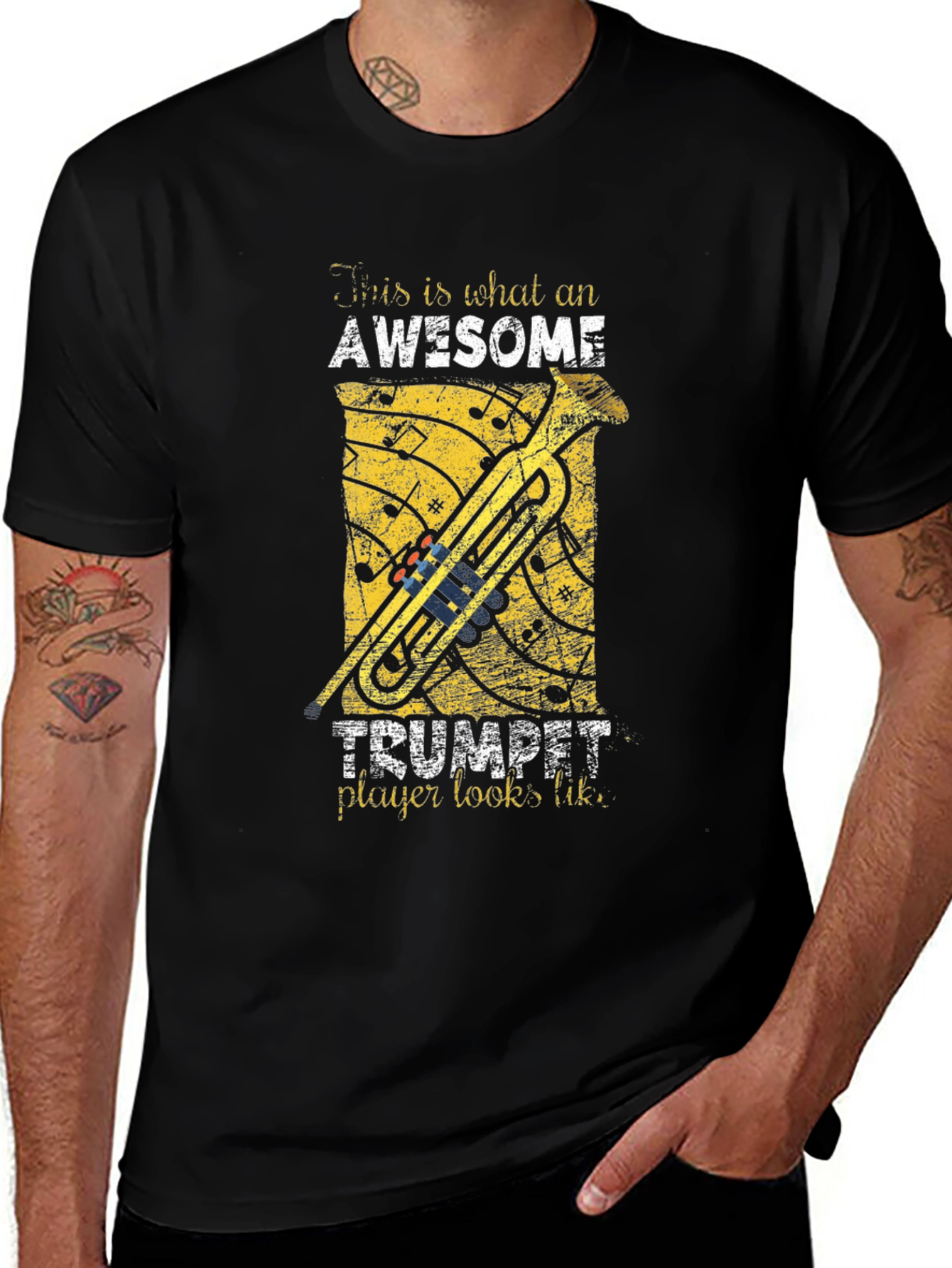 Awesome Trumpet Player T-Shirt