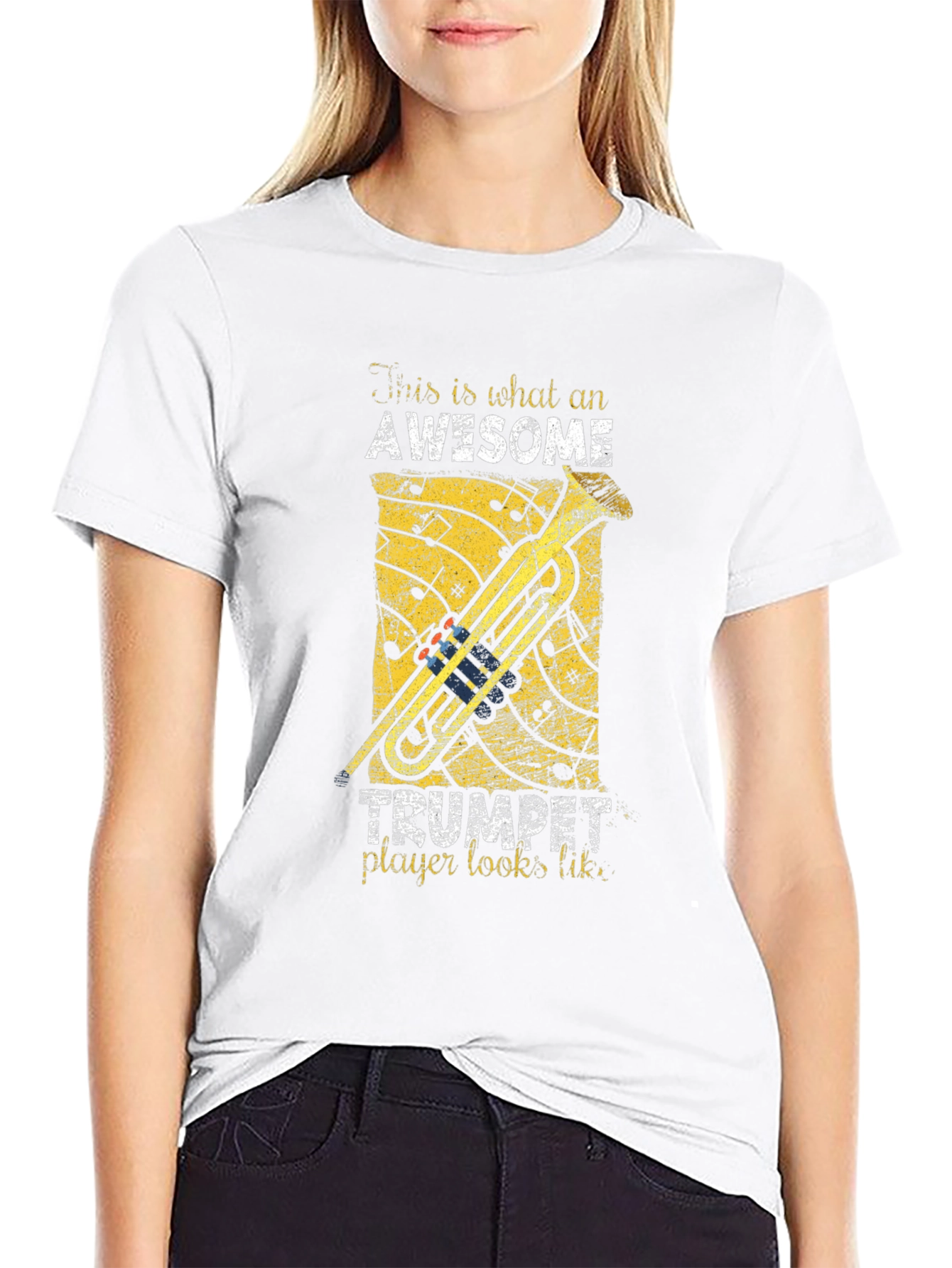 Awesome Trumpet Player T-Shirt