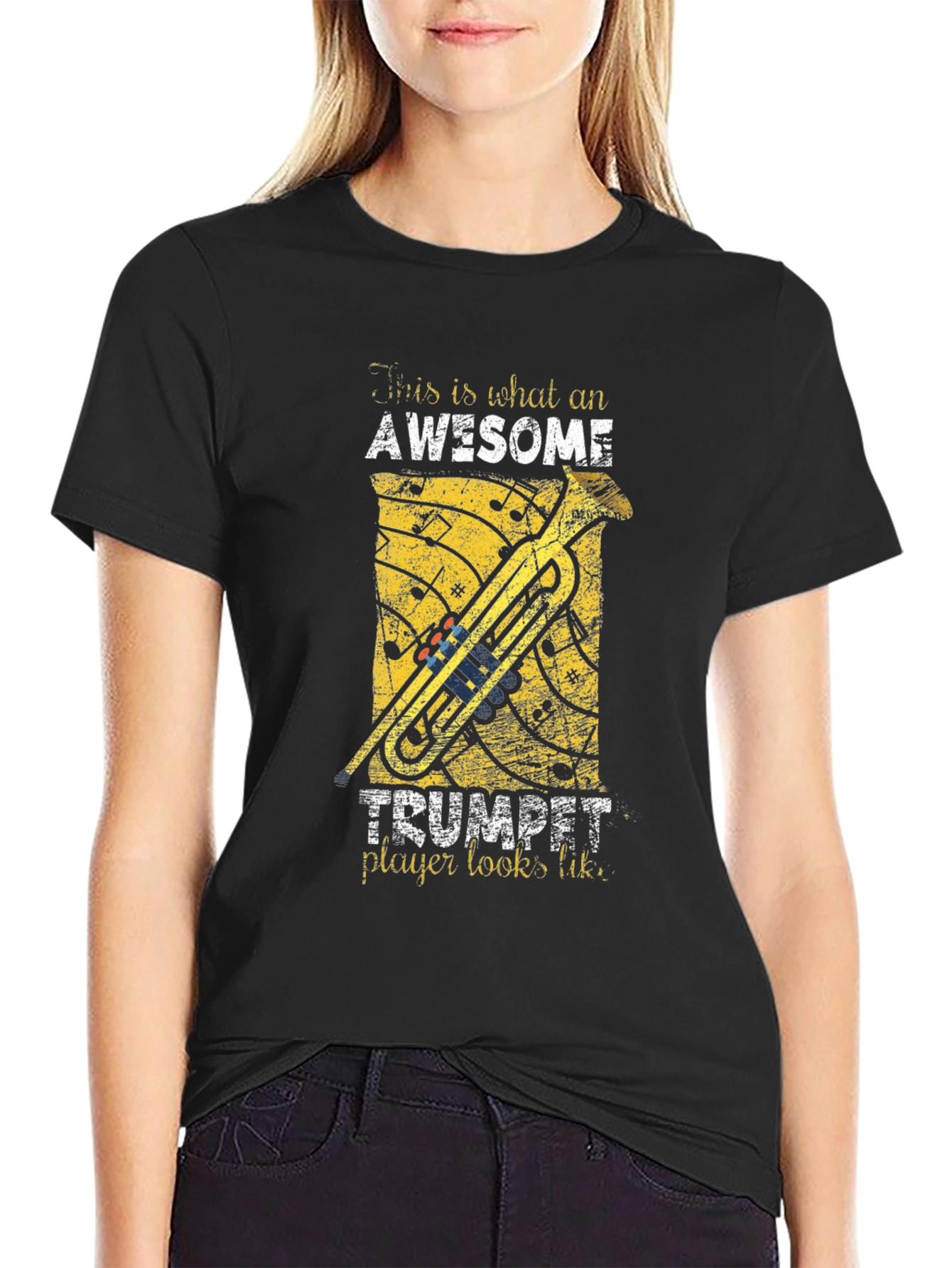 Awesome Trumpet Player T-Shirt