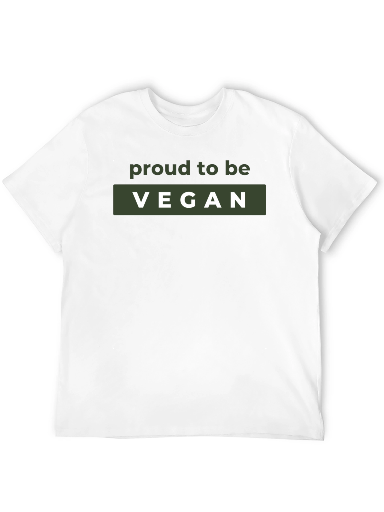 Proud Vegan Graphic T-Shirt - Unisex