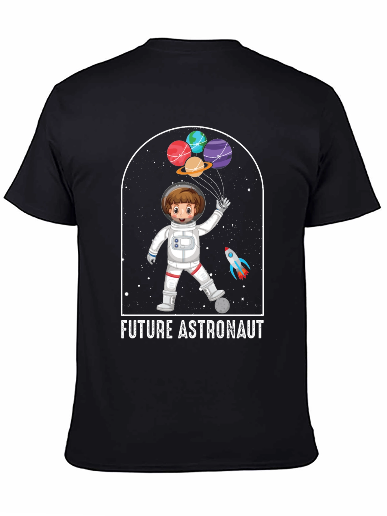 Future Astronaut T-Shirt - Space Exploration Kids Tee