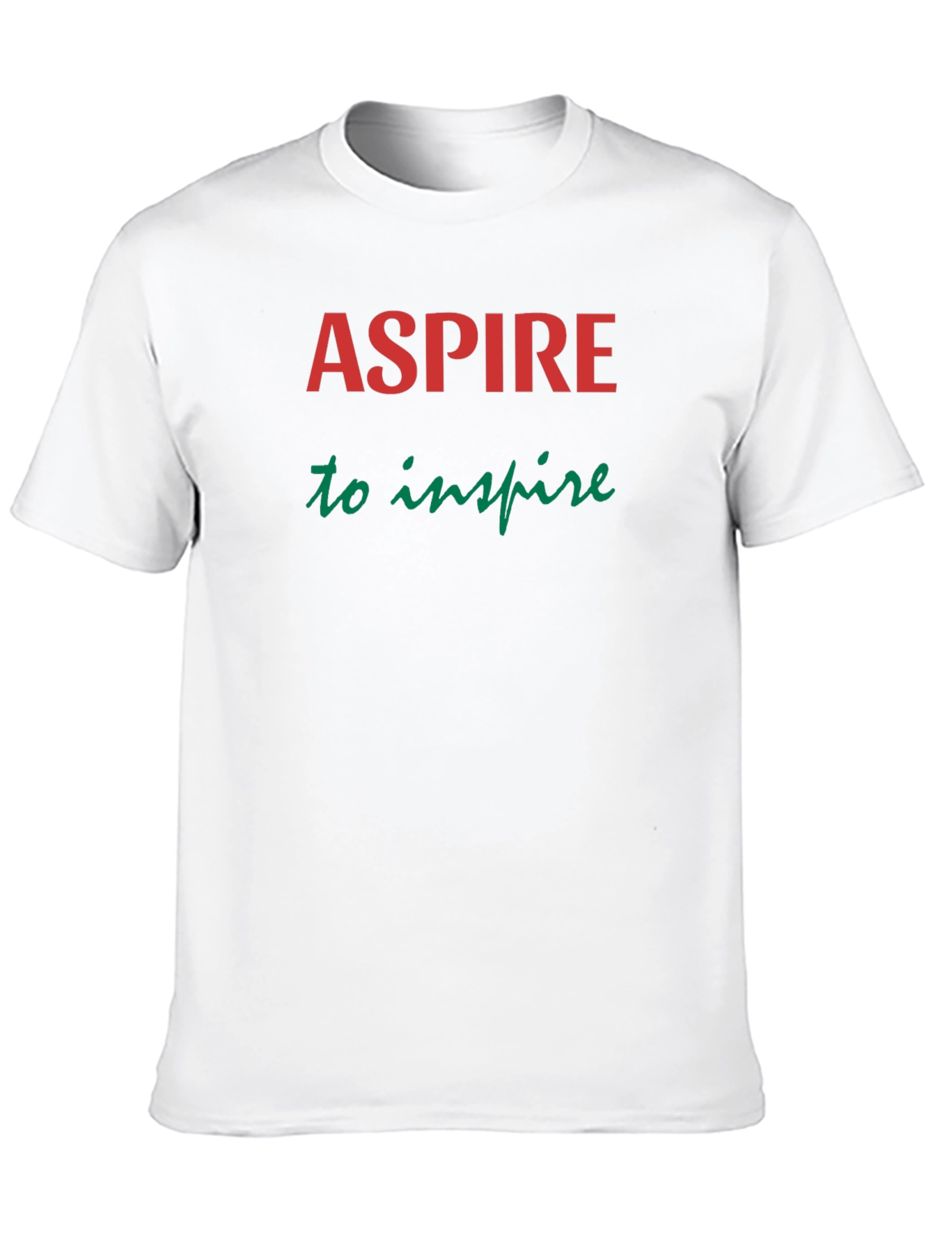 Aspire To Inspire Graphic Tee - Motivational Shirt