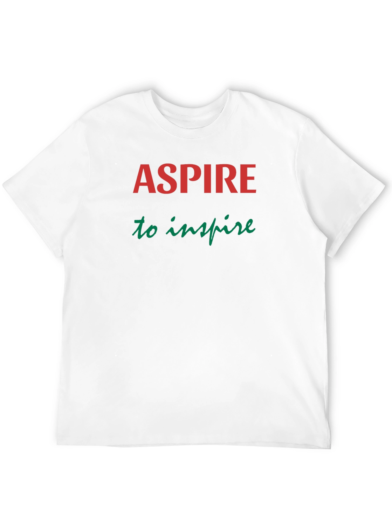 Aspire To Inspire Graphic Tee - Motivational Shirt