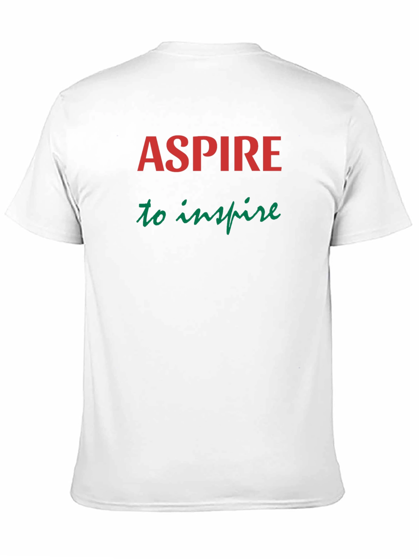 Aspire To Inspire Graphic Tee - Motivational Shirt