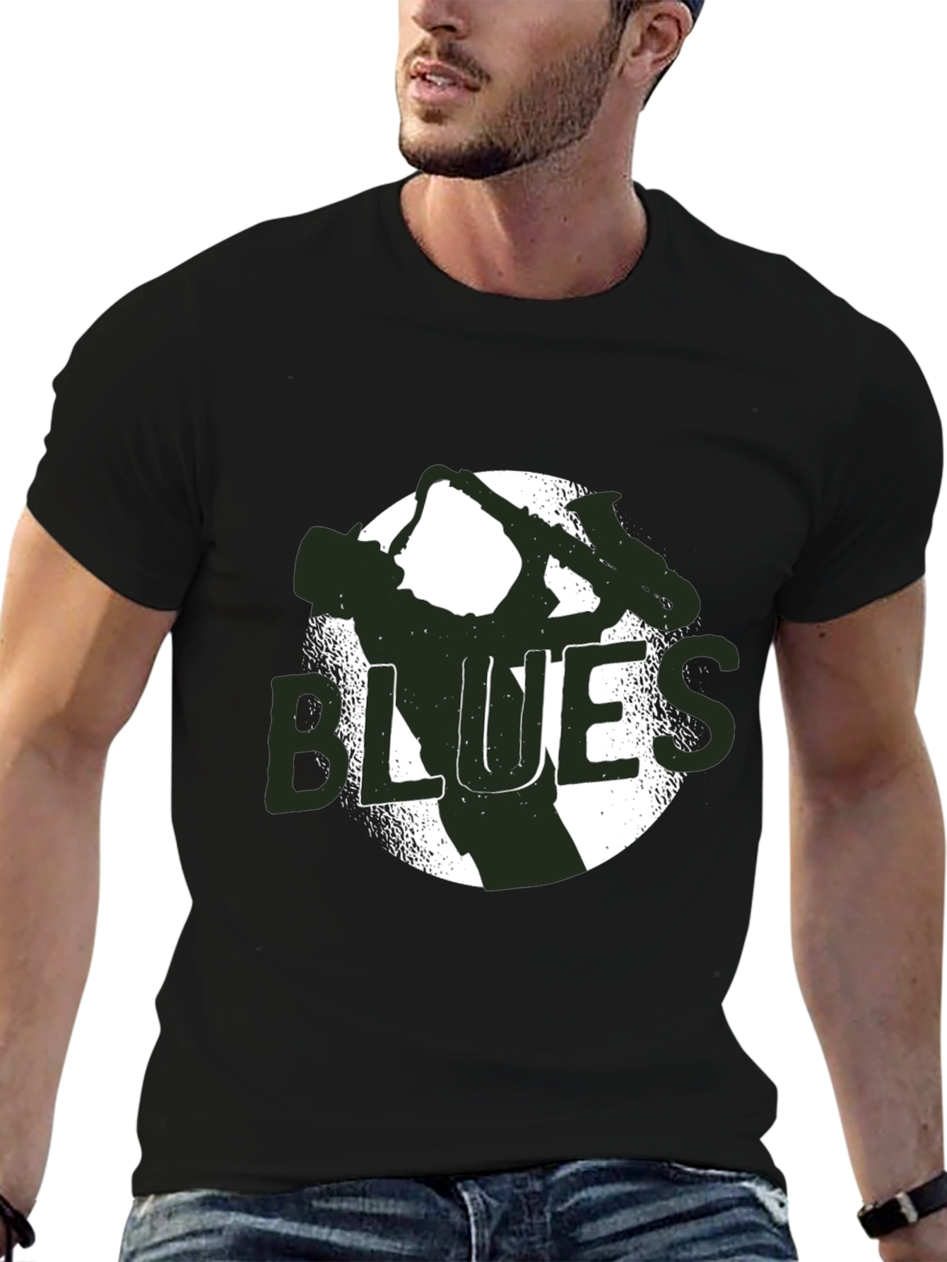 Blues Music T-Shirt - Cool Musician Tee