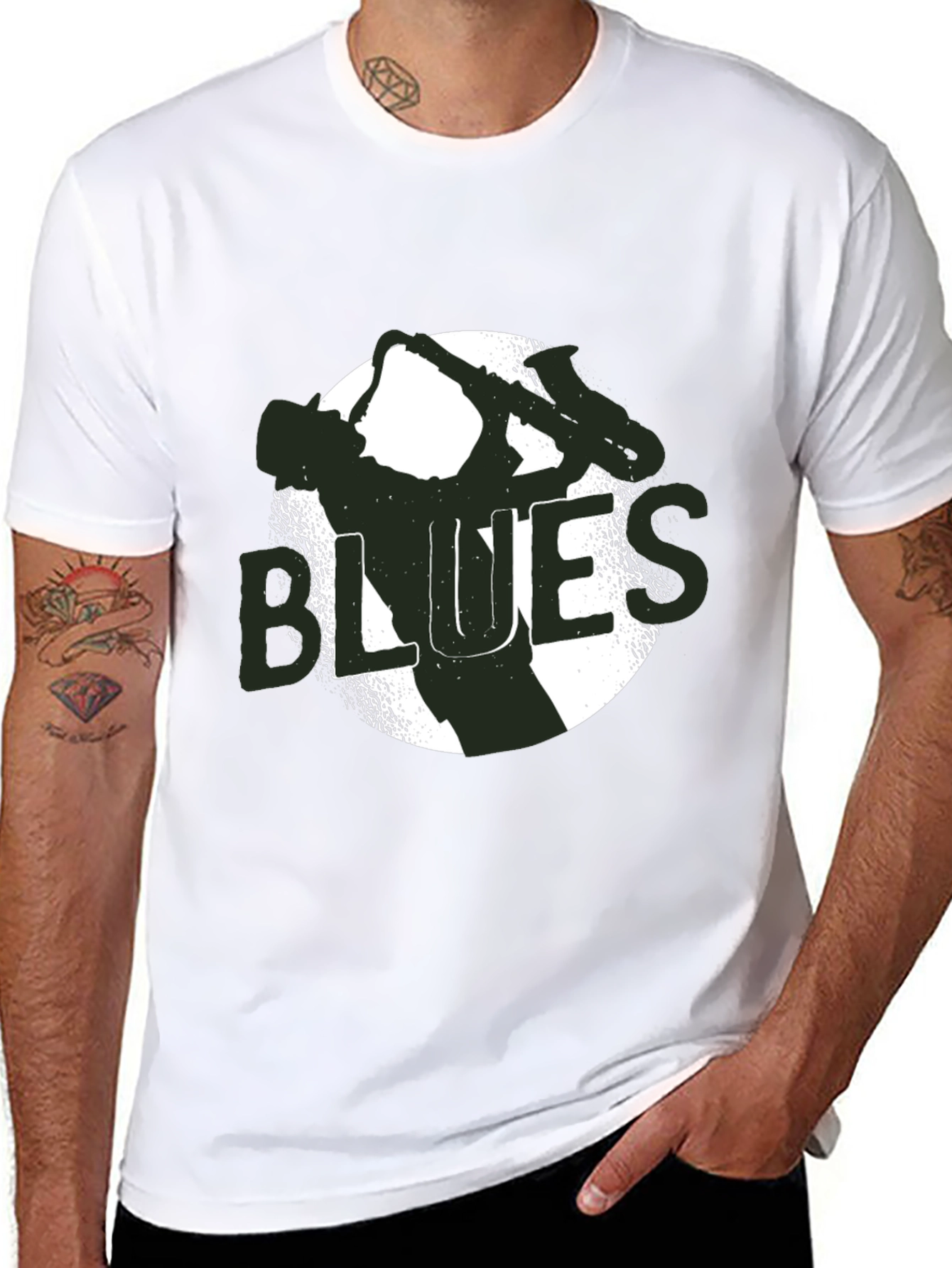 Blues Music T-Shirt - Cool Musician Tee
