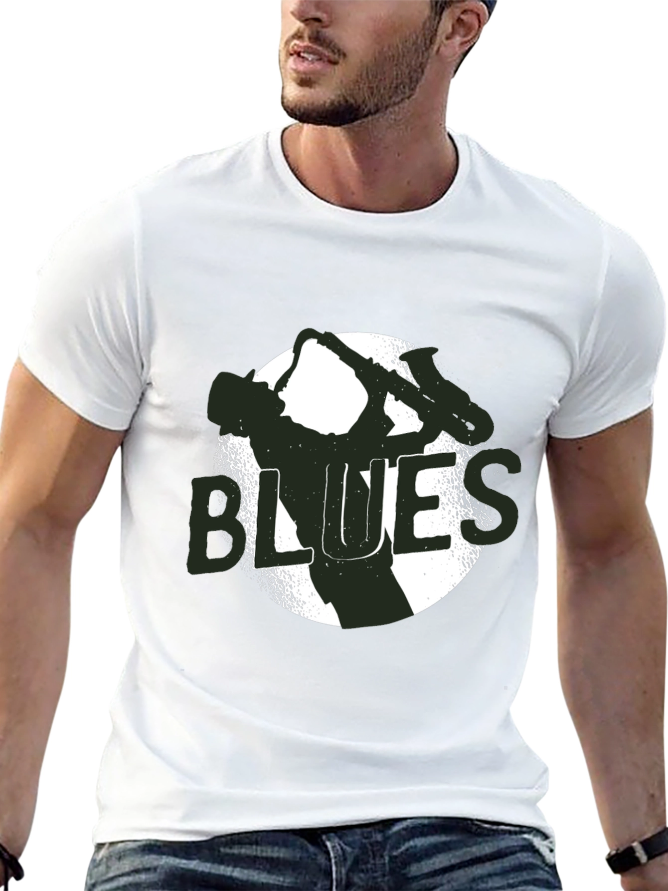 Blues Music T-Shirt - Cool Musician Tee