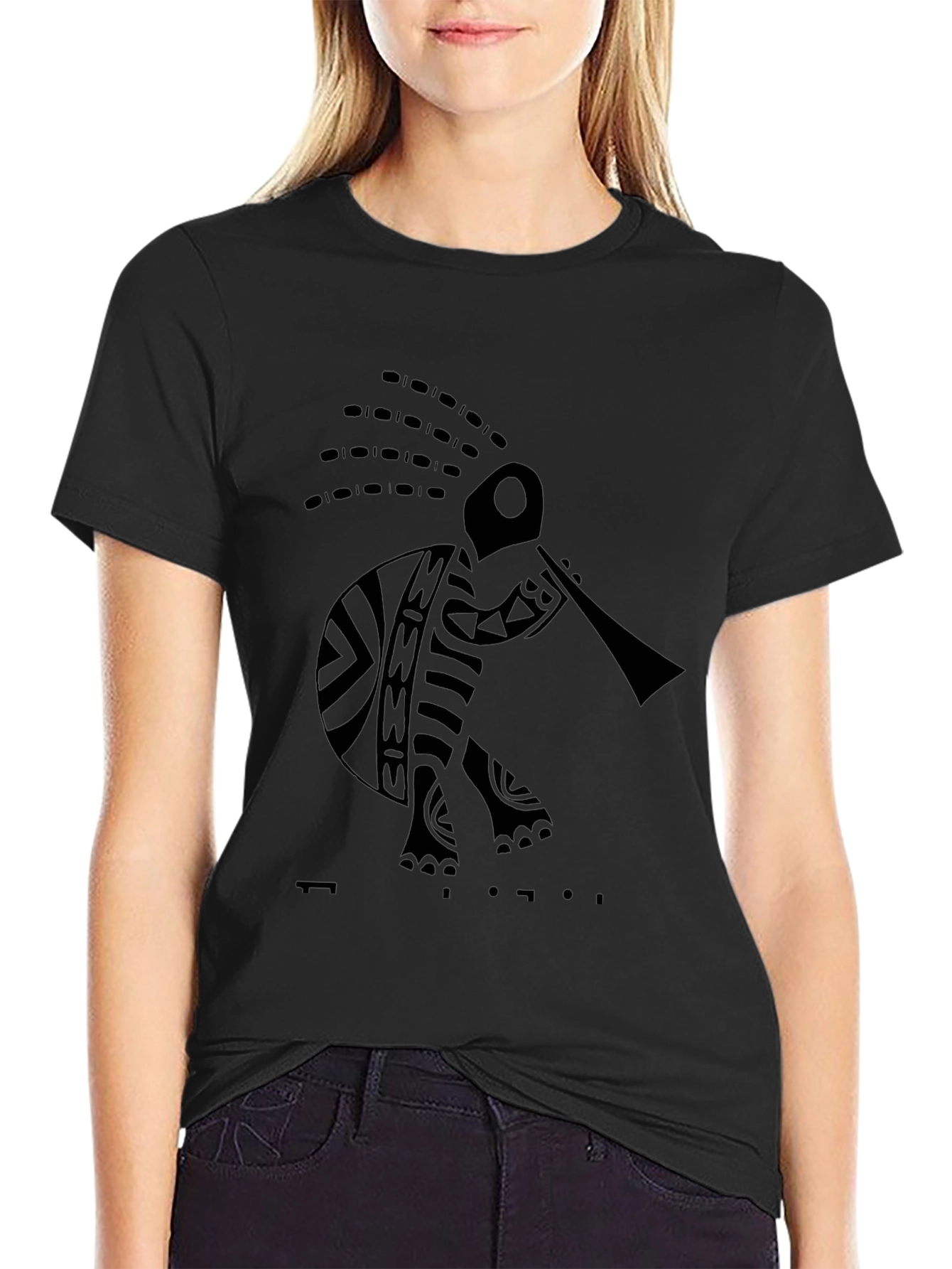 Kokopelli Black T-Shirt