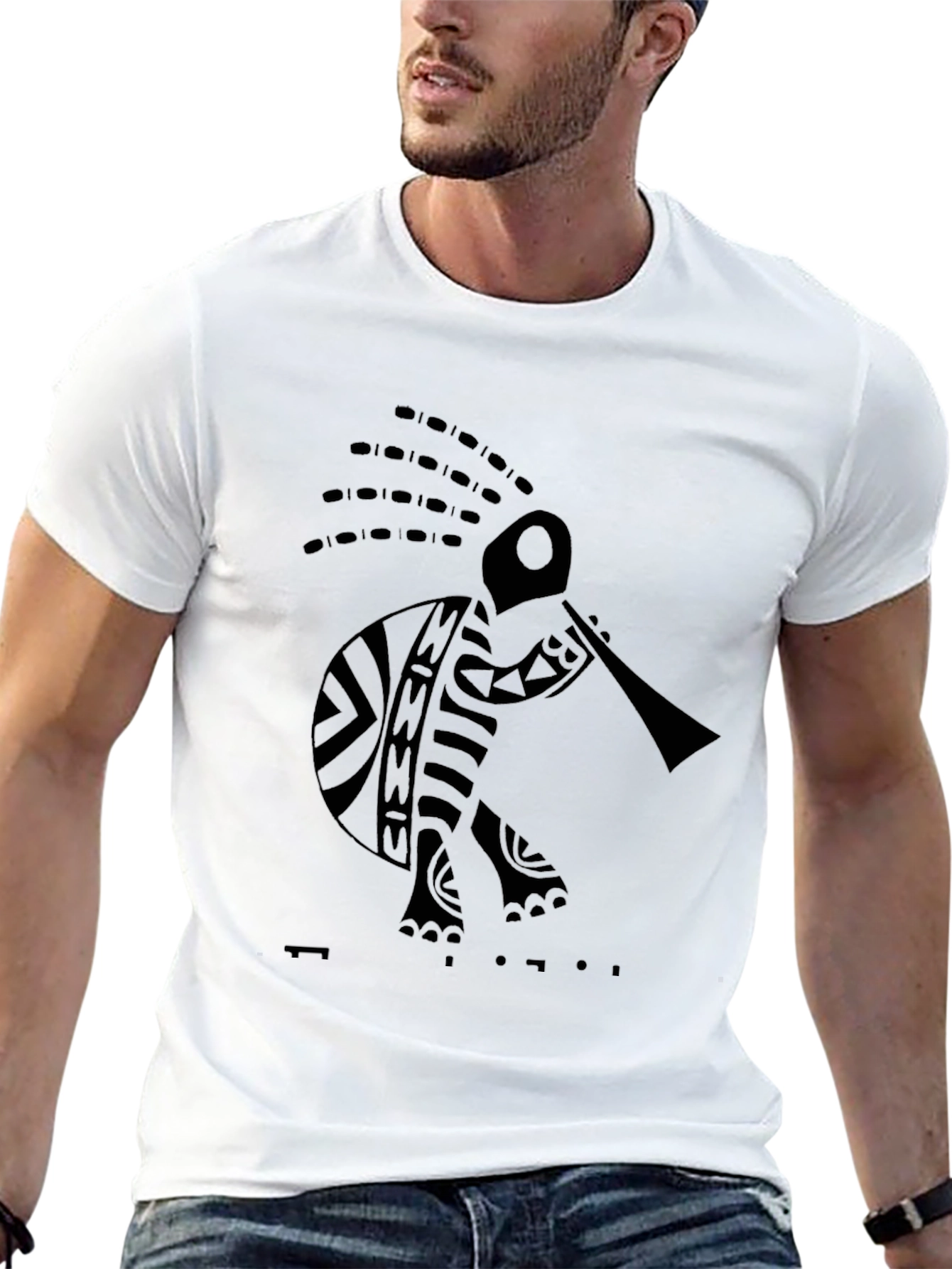Kokopelli Black T-Shirt