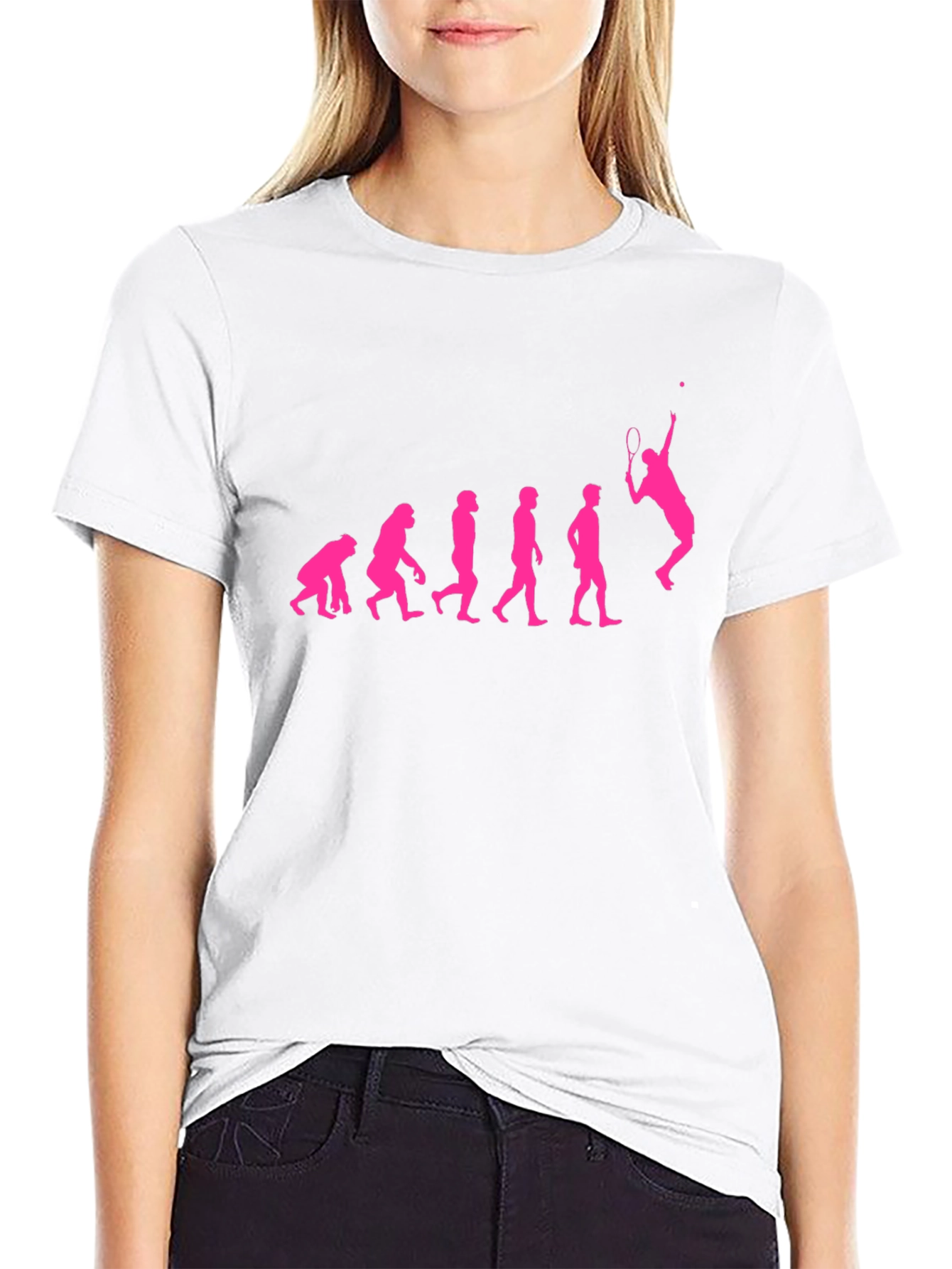 Evolution of Tennis Funny Graphic Tee